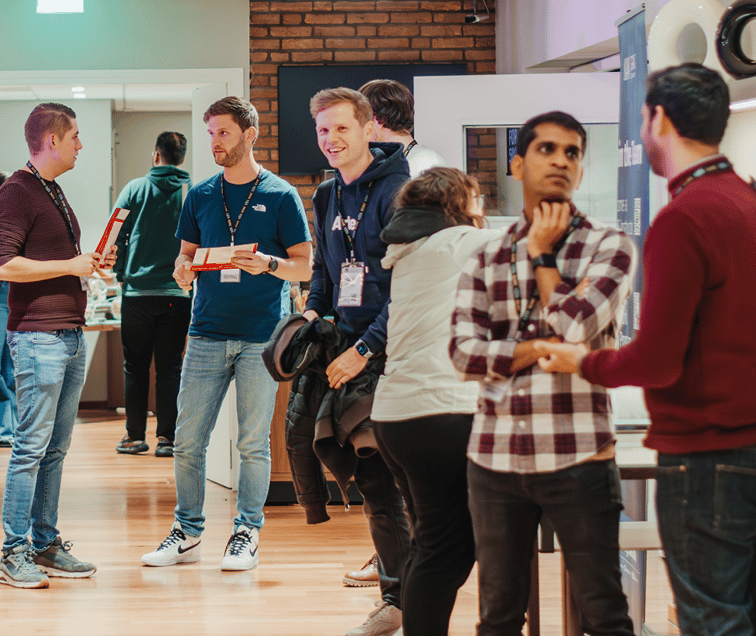 People Coming In To Venue