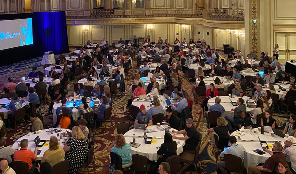 SANS Security Awareness & Culture Summit 2026: Overhead Shot of Large Summit Room