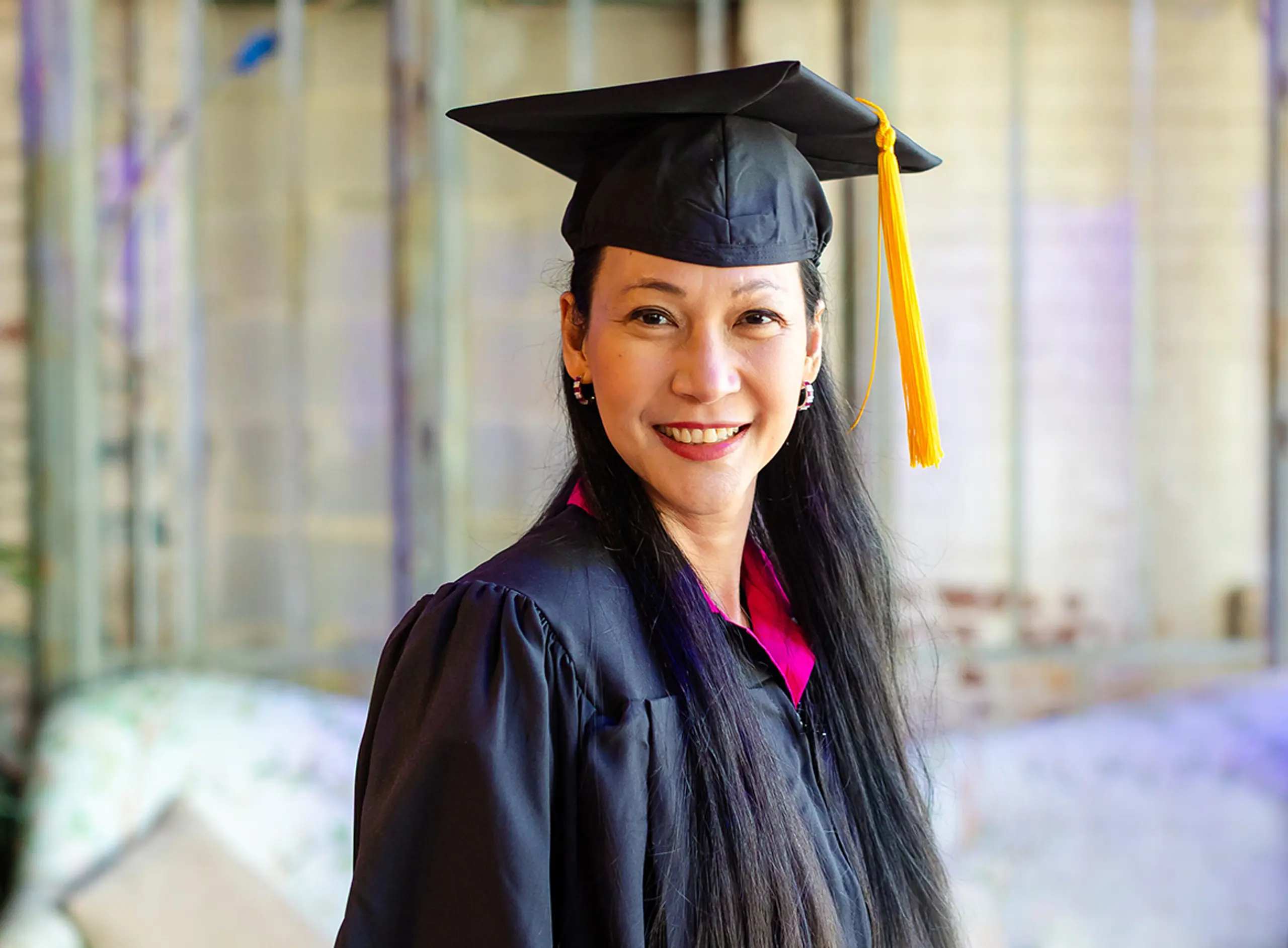 Smiling Graduate