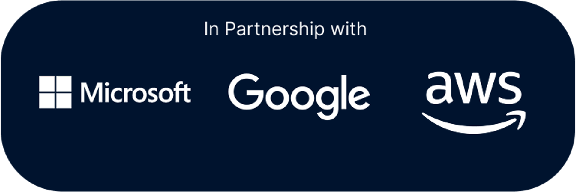 In Partnership with Microsoft, Google and ASW