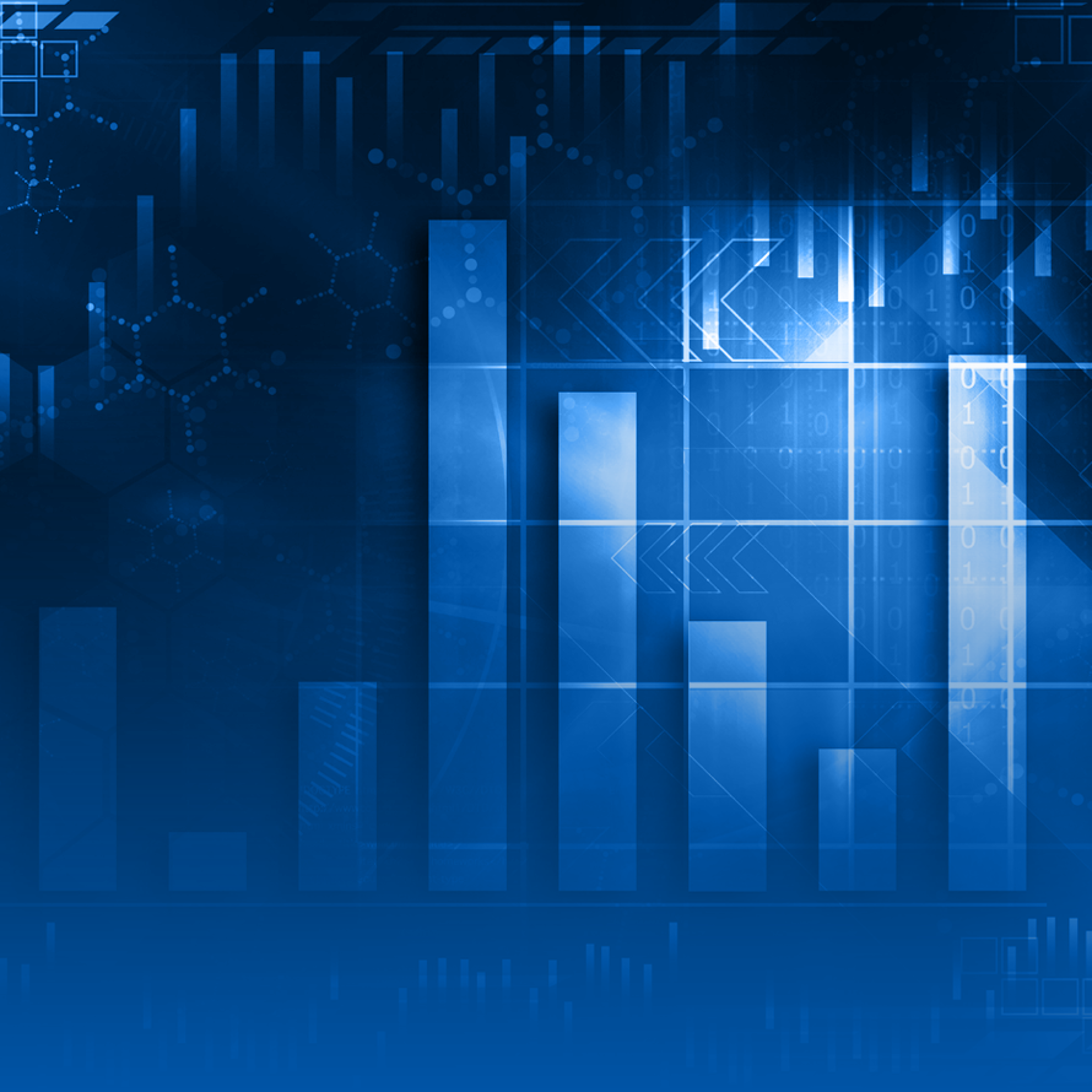 Stylized Blue Background