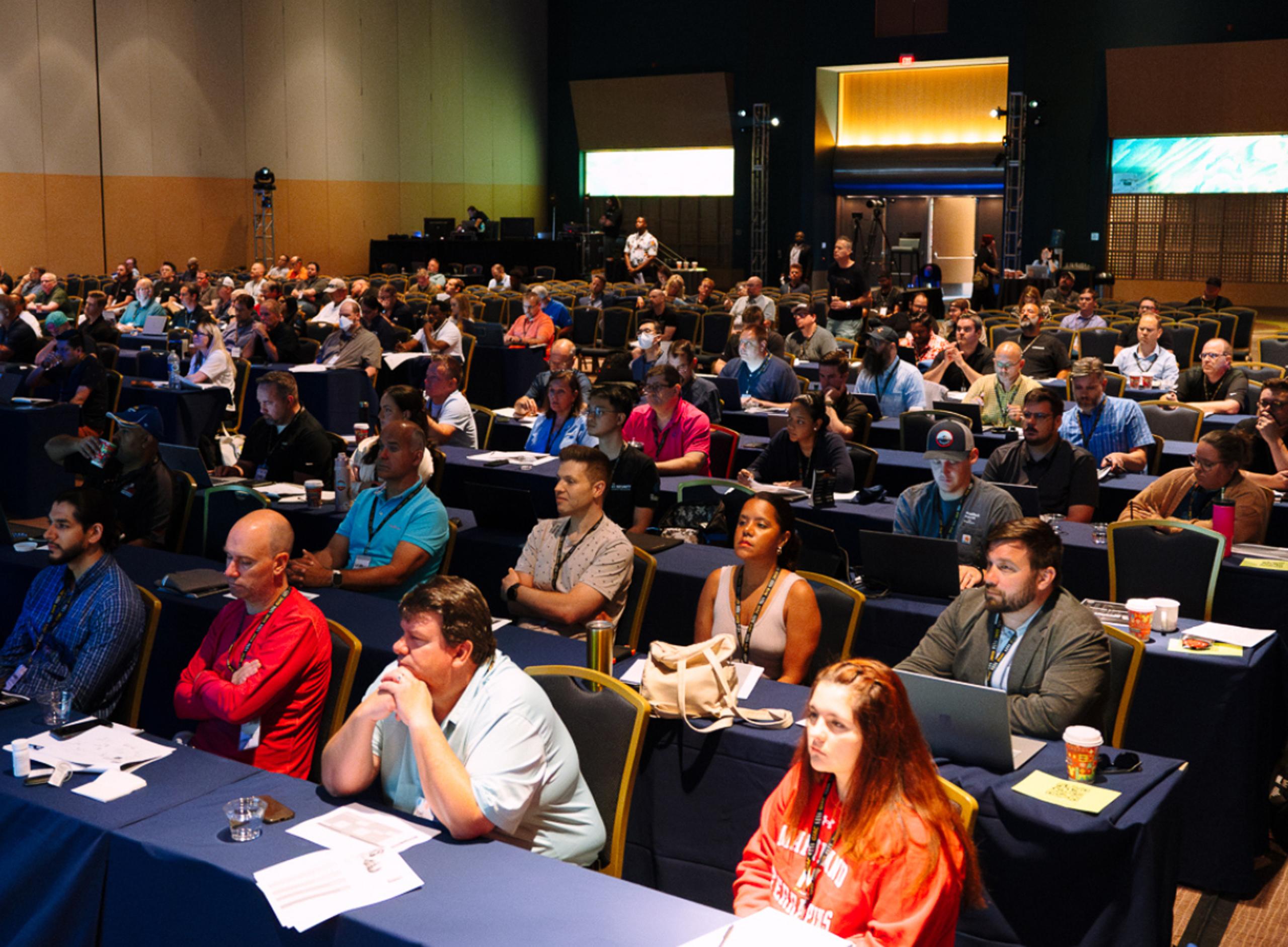 A Large Group of People in an Event Room
