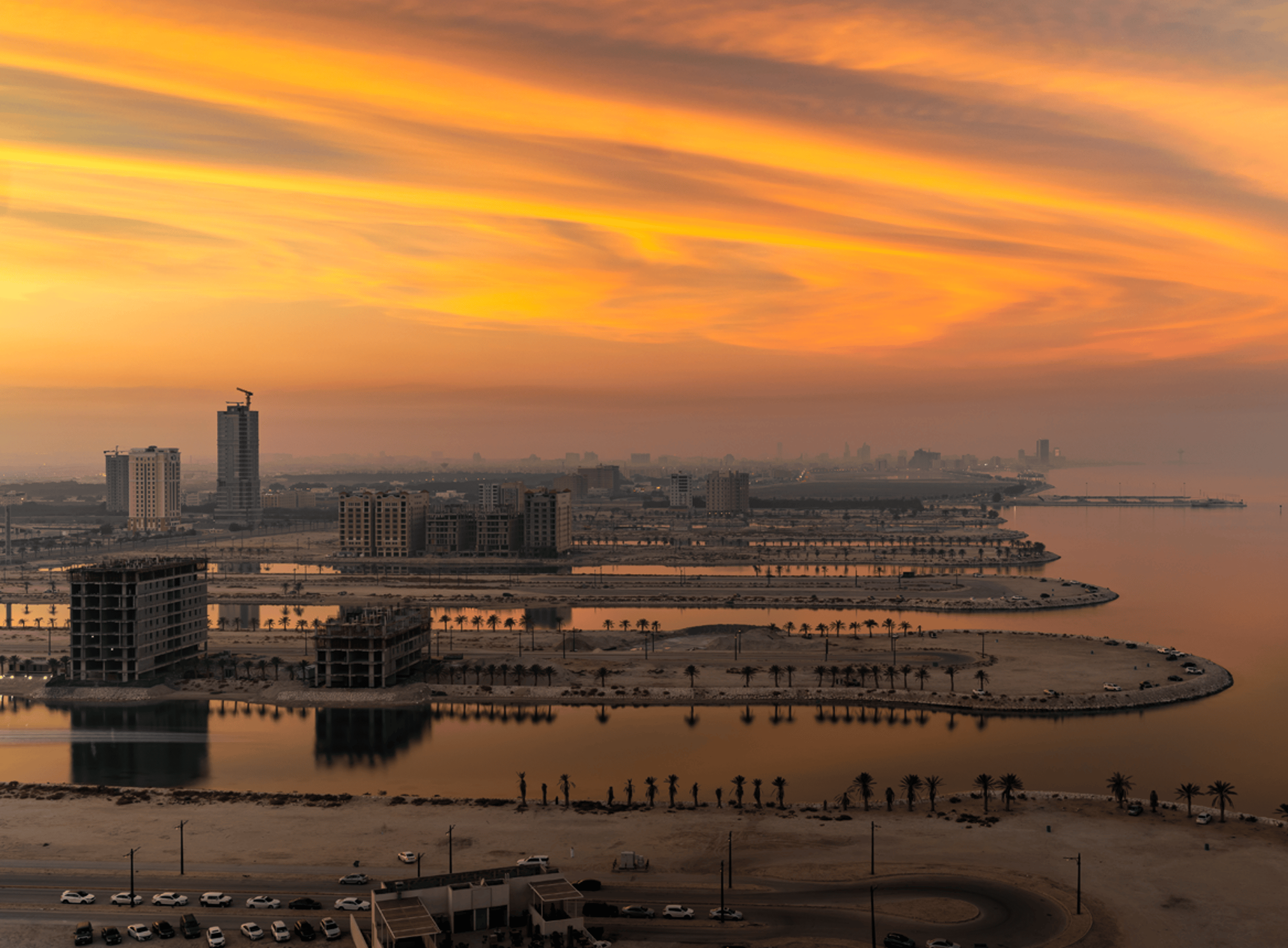 Khobar, Sunset Over Water