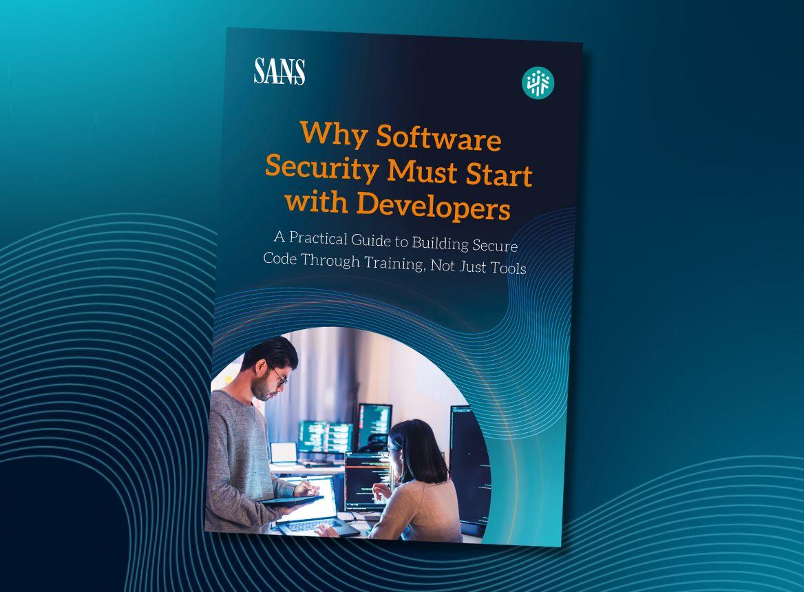 Why Software Security Must Start with Developers