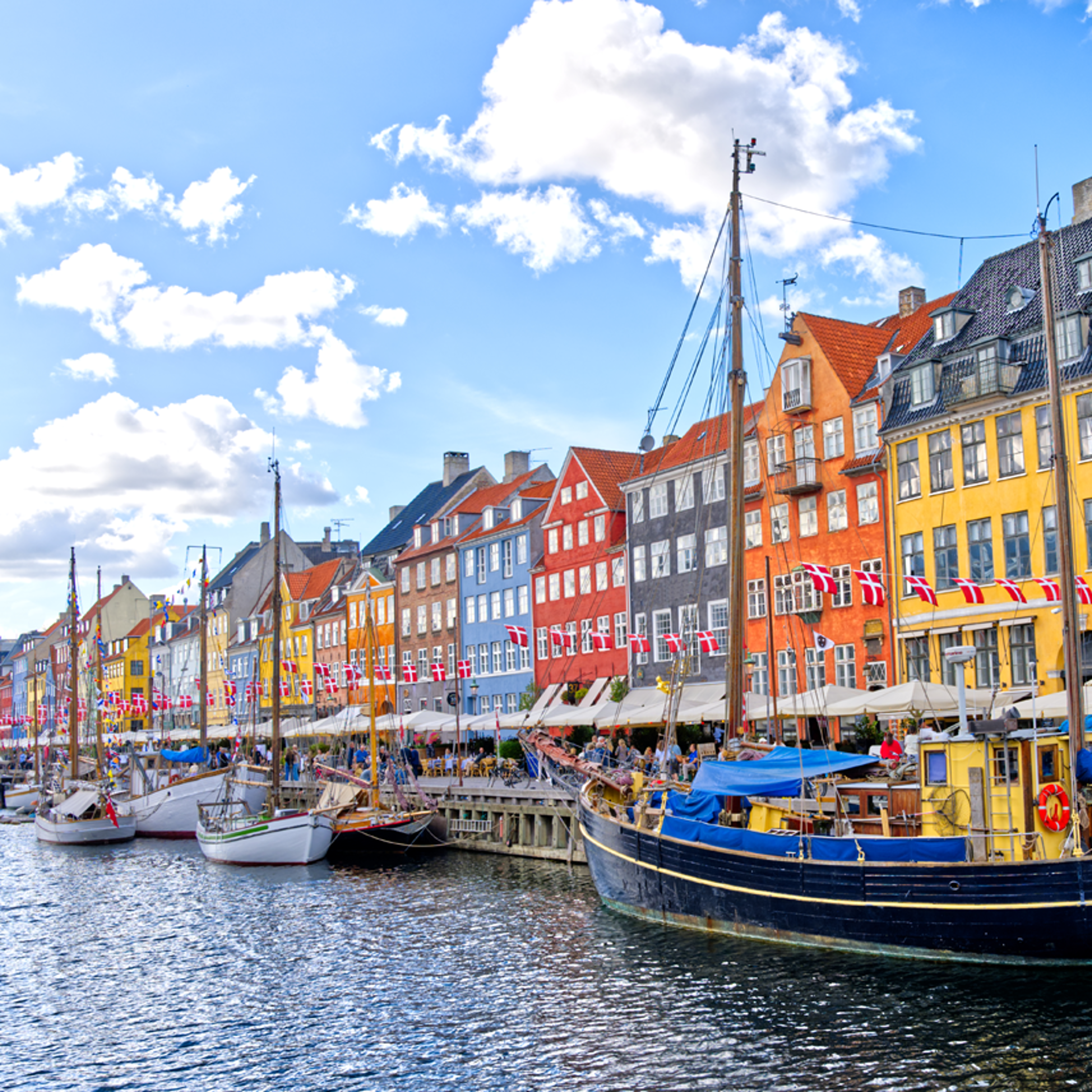 Copenhagen, Colorful Buildings