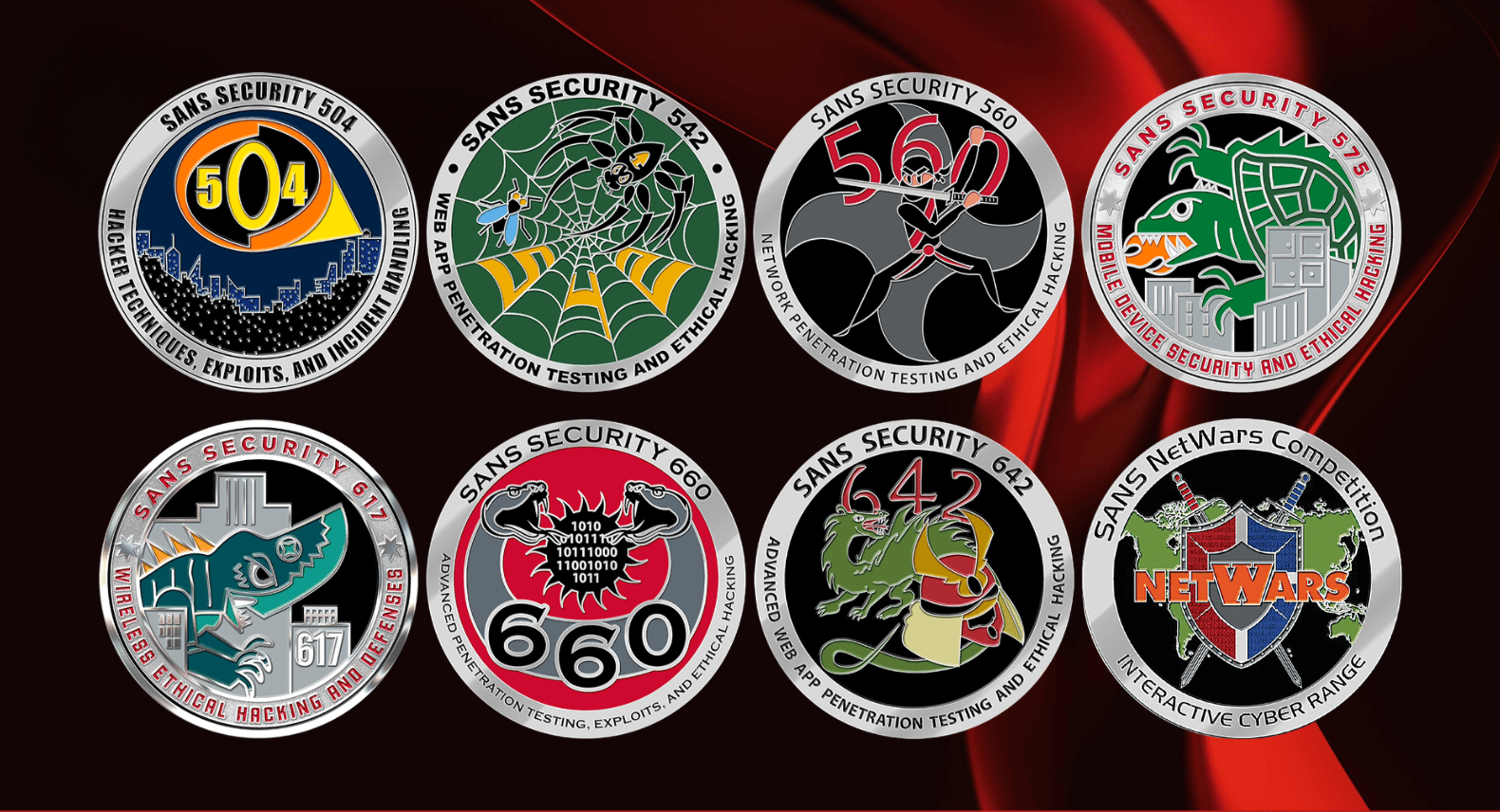 The SANS Offensive Operations Coins Backstory