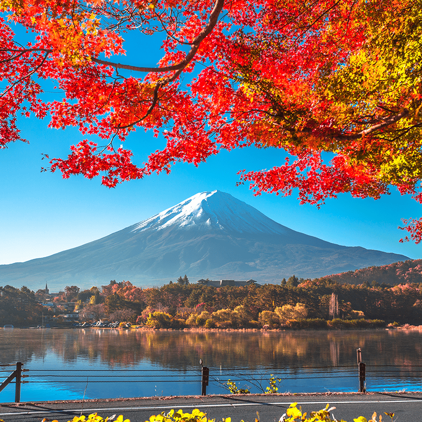 Tokyo, Snowcapped Mountain
