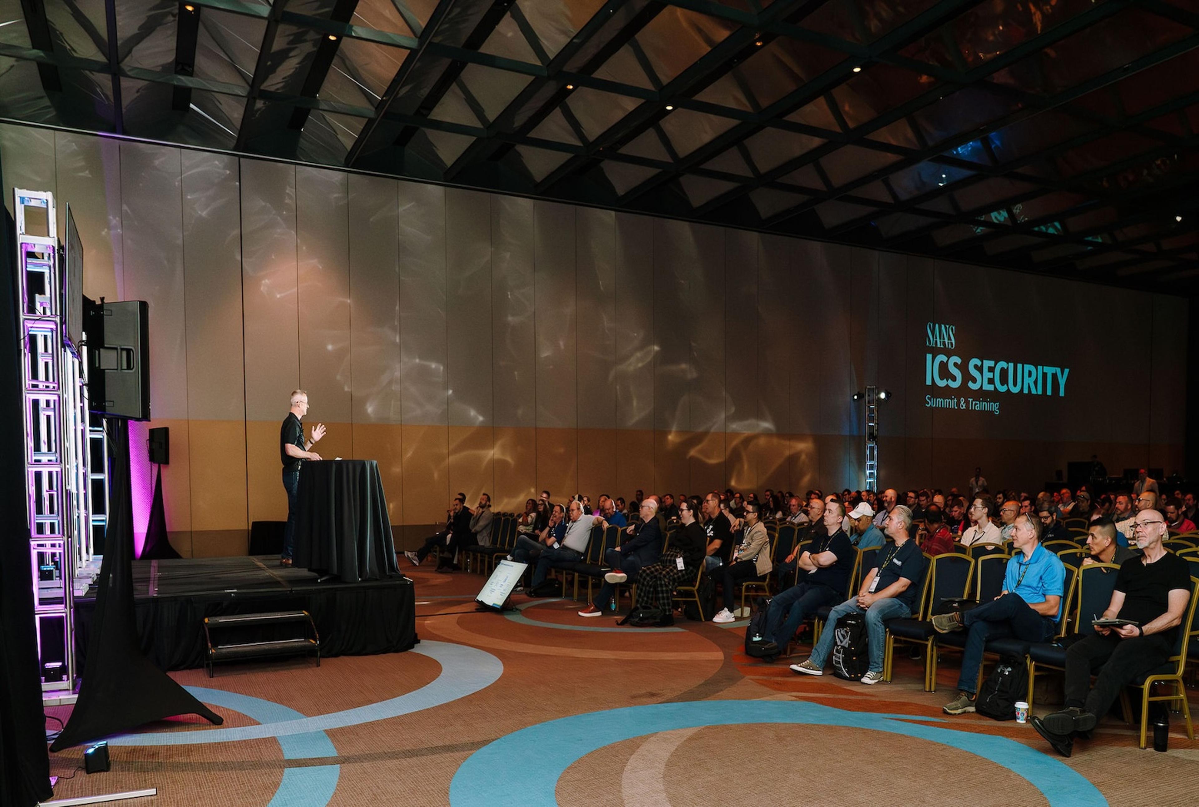 ICS Security Summit, Person Speaking