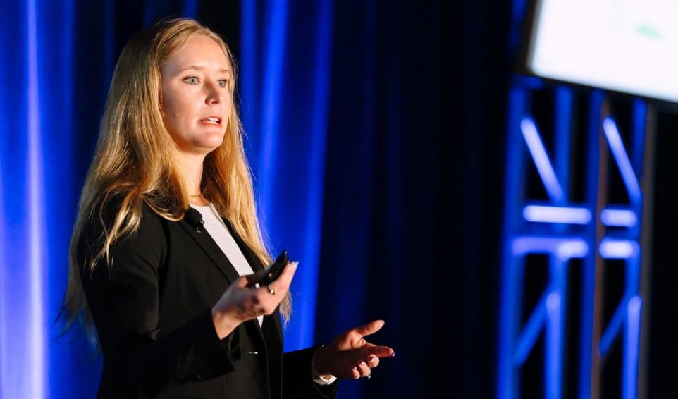 SANS Cybersecurity Leadership Summit 2026: Woman Speaking at a Summit