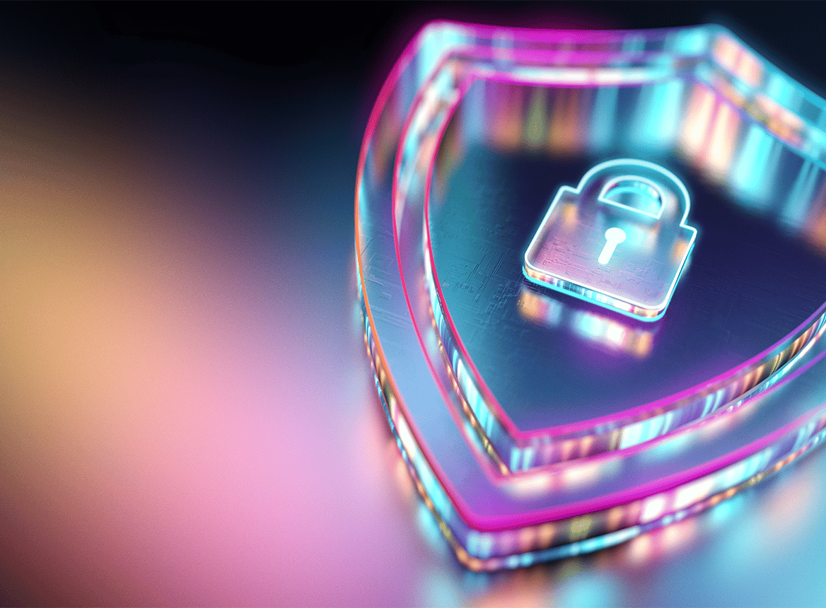 Lock With Shield Around It