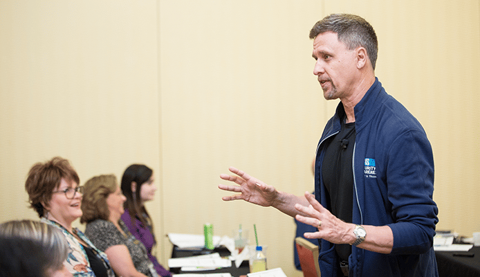 Lance Spitzner Lecturing in a Classroom