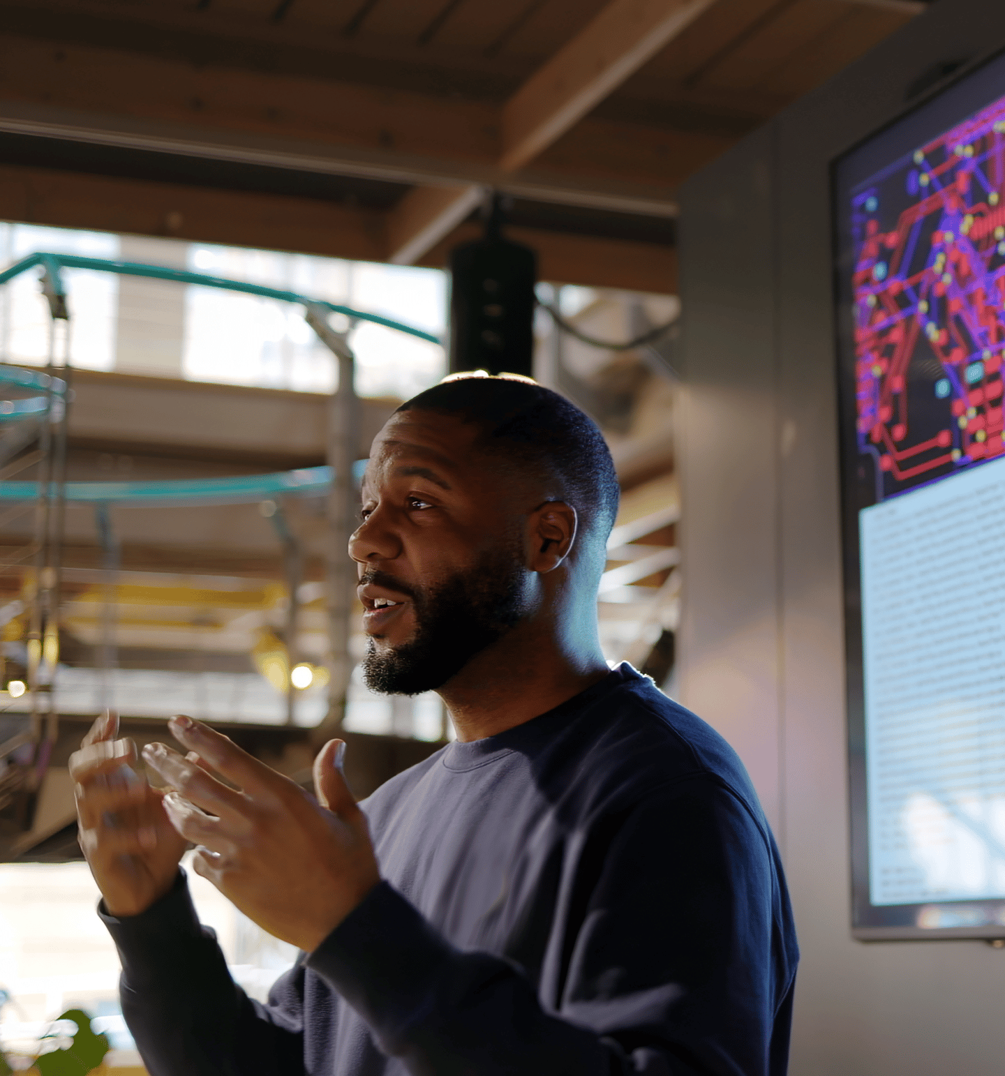 Instructor Presenting