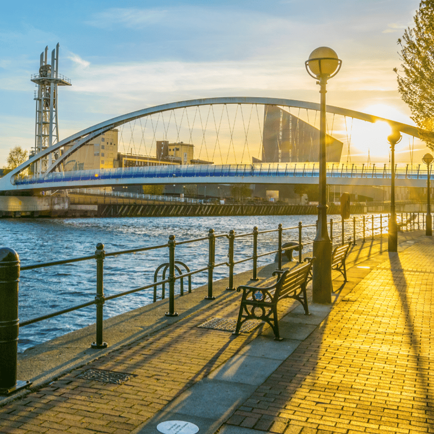 Manchester, River Waterfront