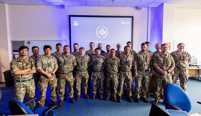 British Army: Large Group of People