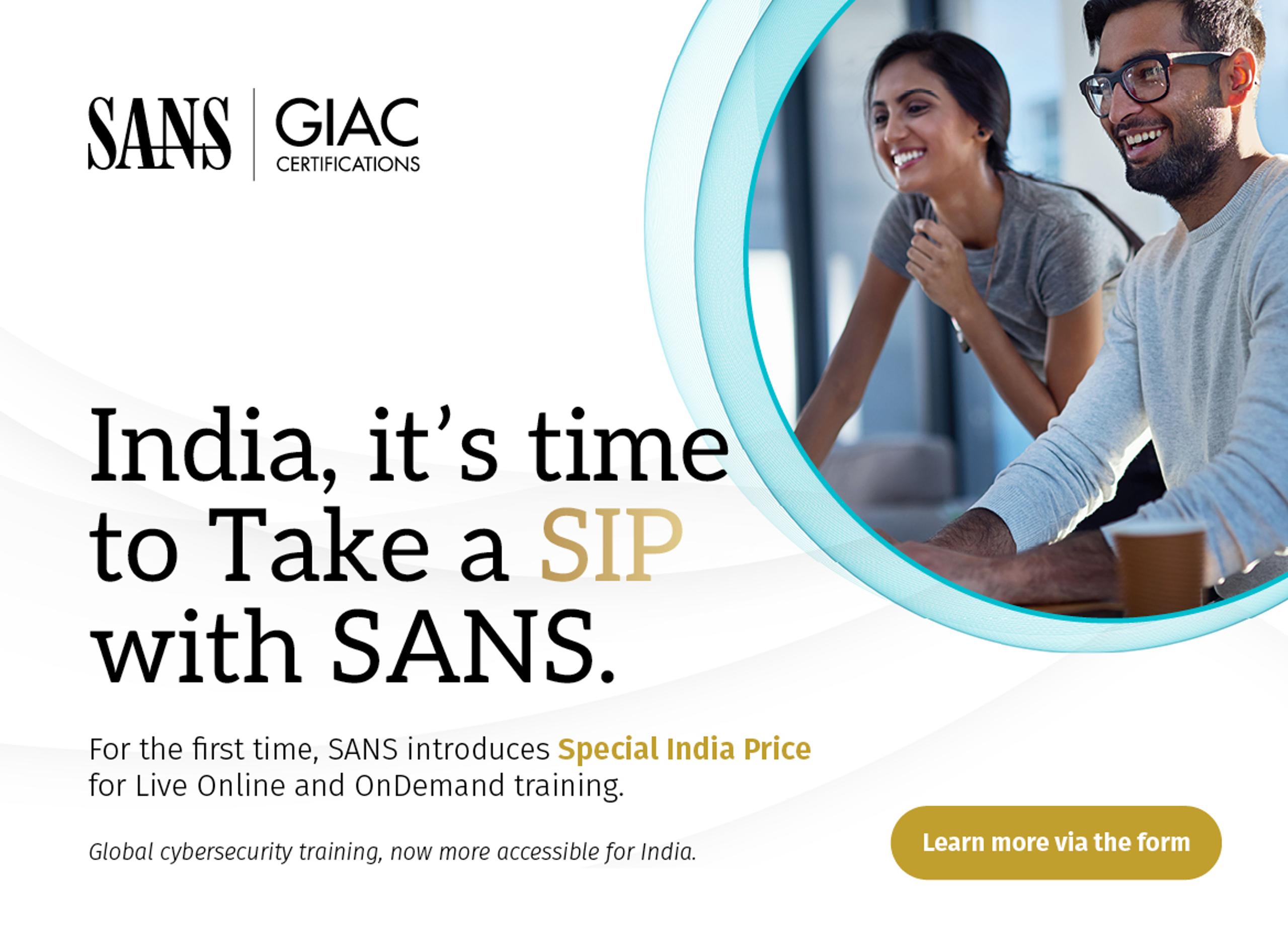 Special India Pricing Promo