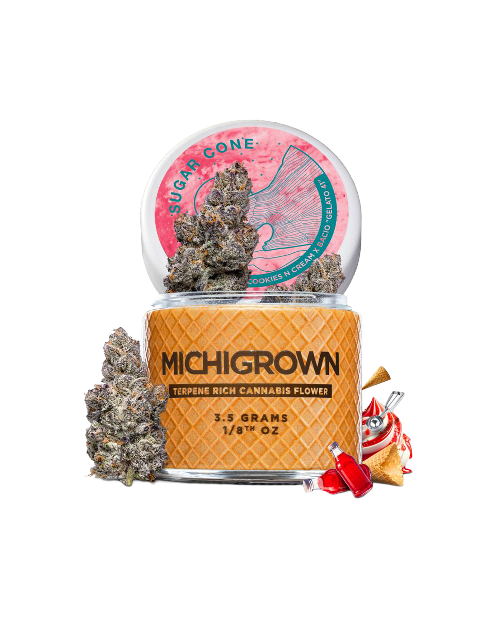 Sugar Cone 3.5g, 1 of 1