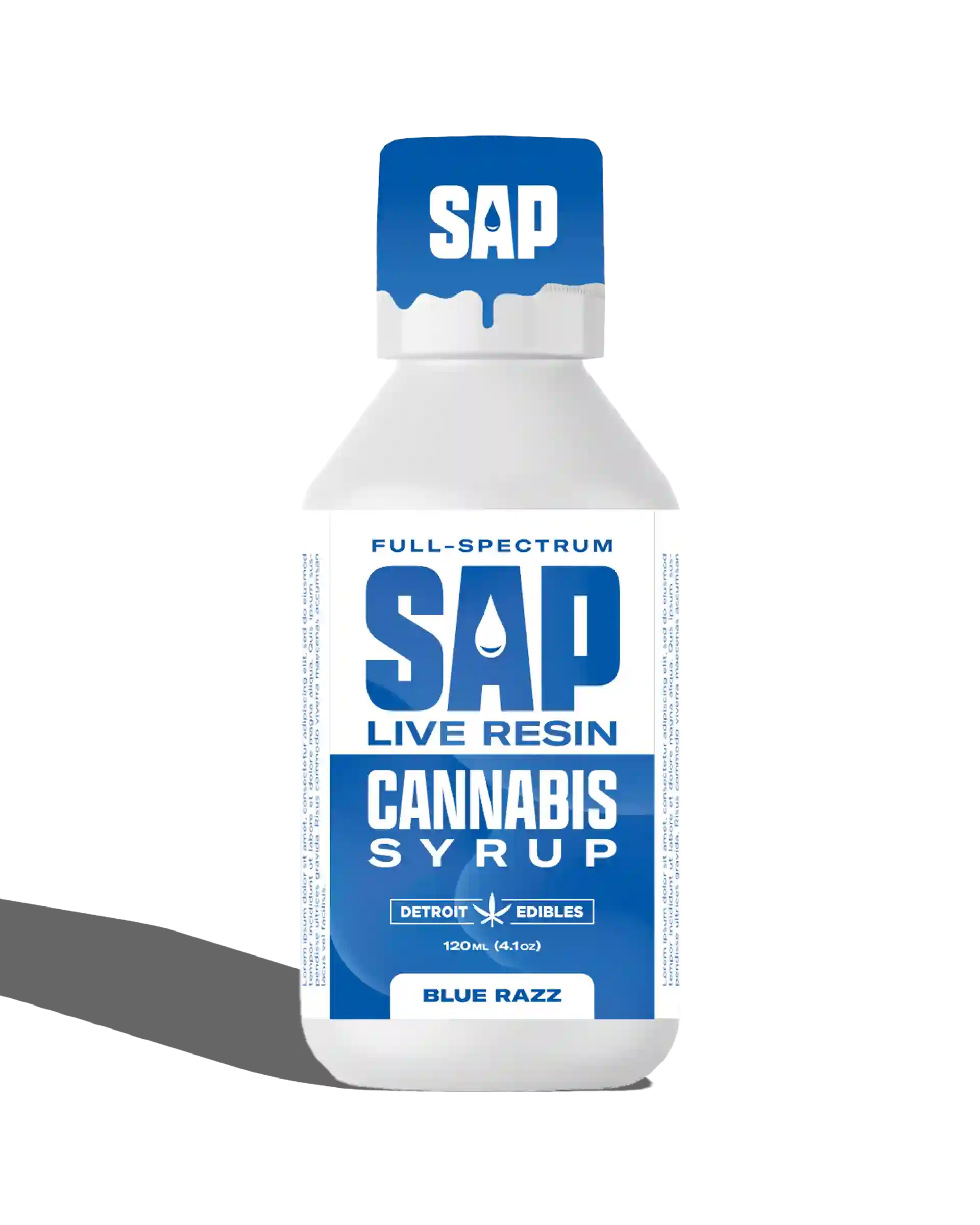 Blue Razz Sap Live Resin Medicated Syrup 200mg