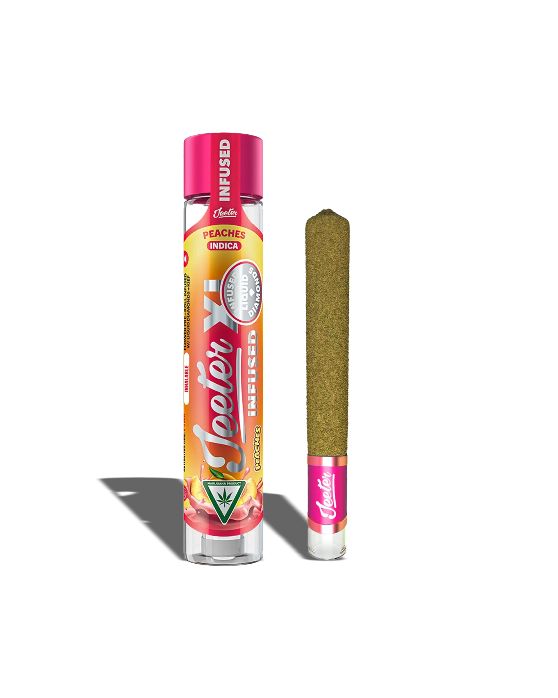 Jeeter XL Peaches Infused Preroll 2g