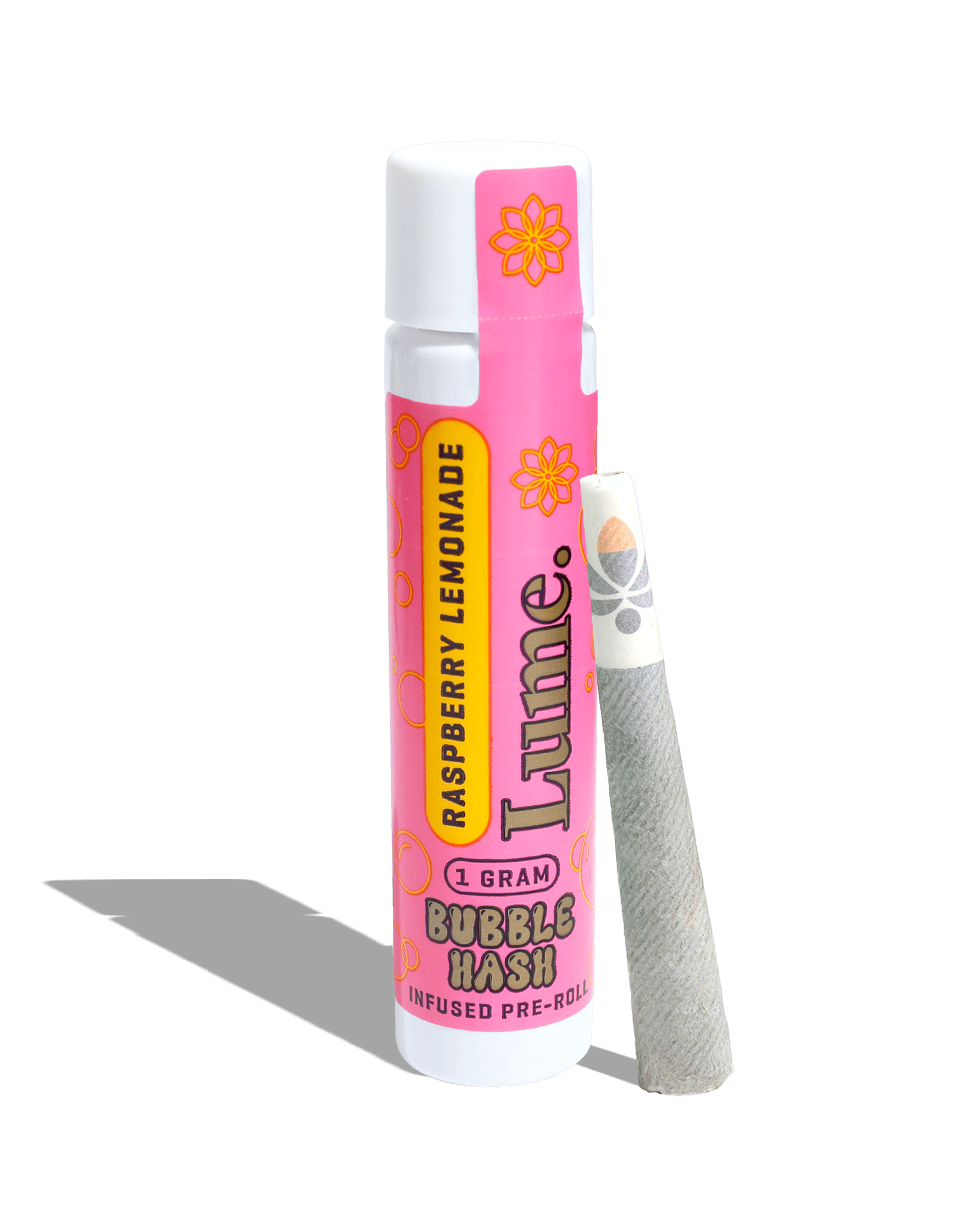 Raspberry Lemonade Bubble Hash Infused Preroll 1g