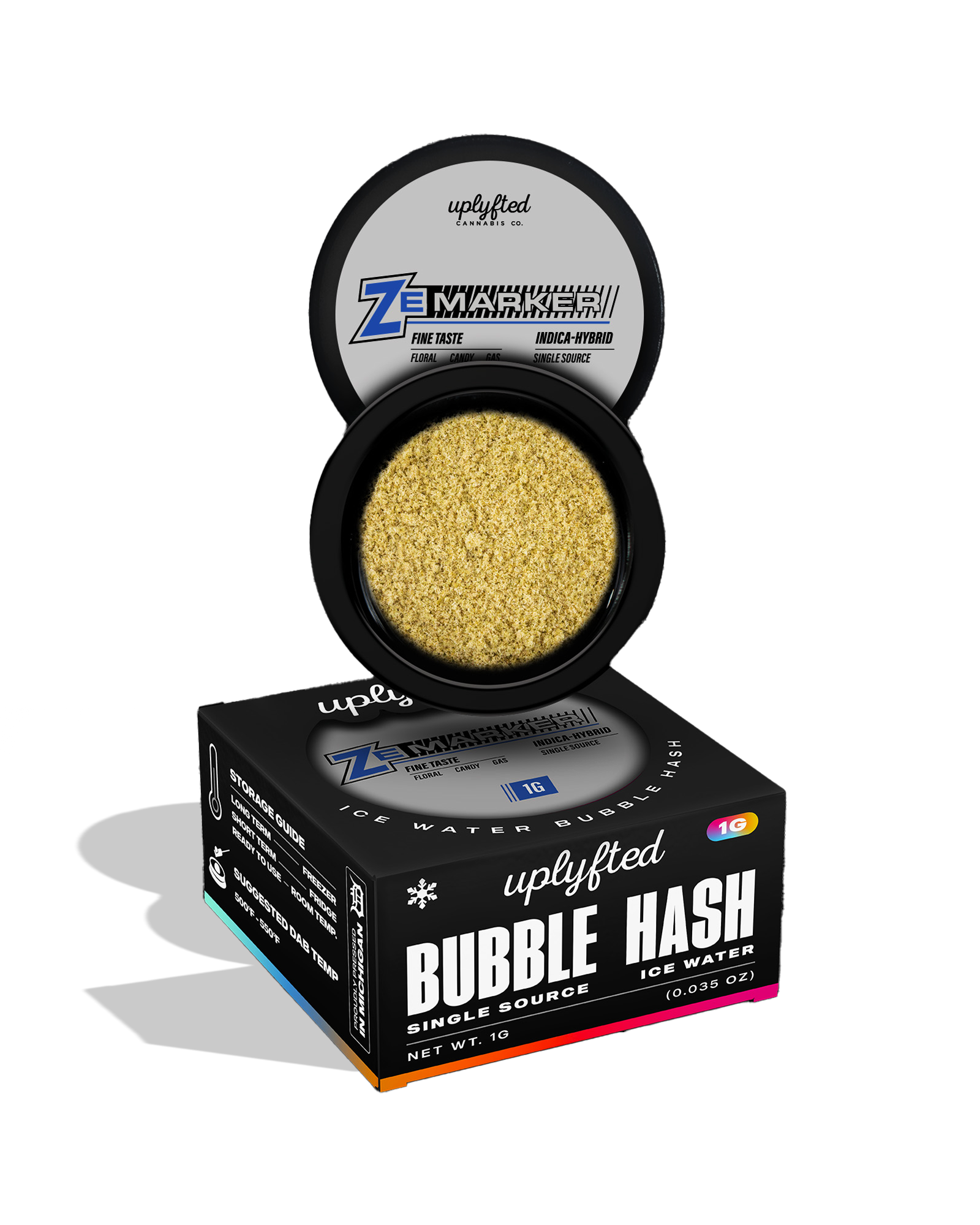 Ze Marker Bubble Hash 1g, 1 of 1