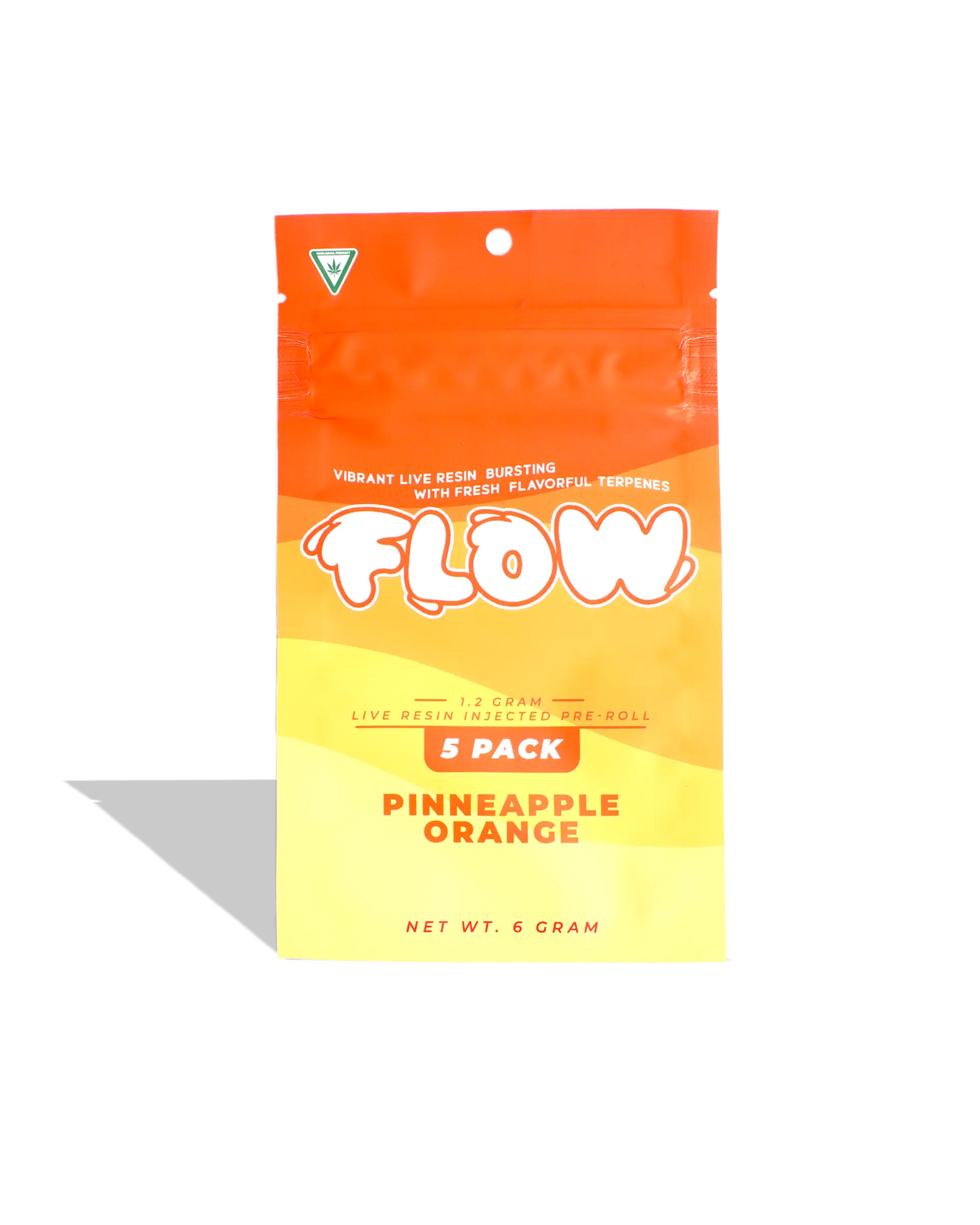 Pineapple Orange Live Resin Infused Preroll 5-pack