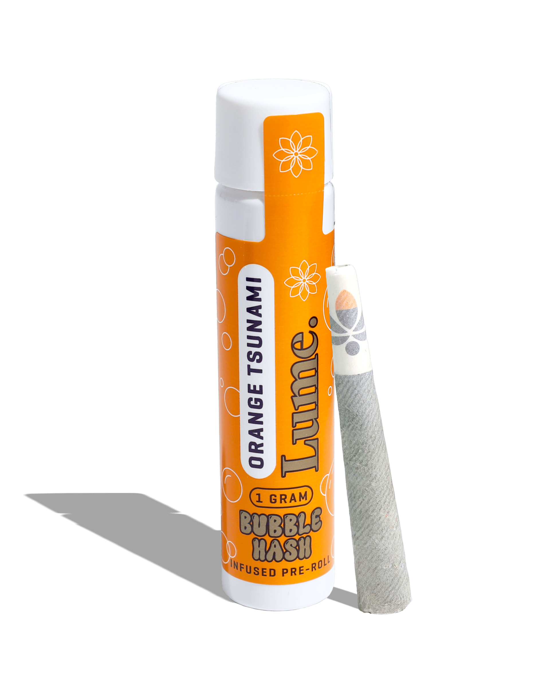 Orange Tsunami Bubble Hash Infused Preroll 1g