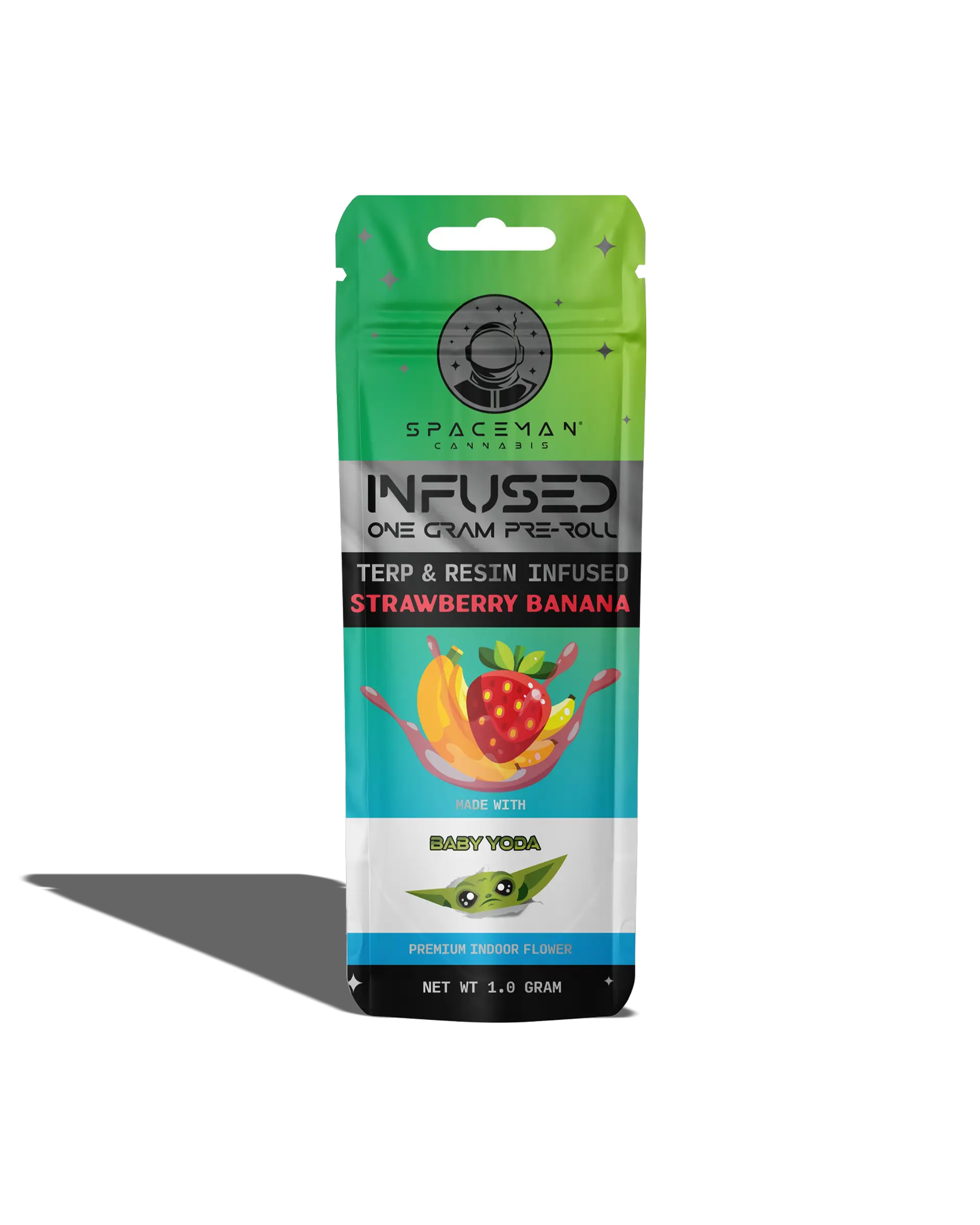 Strawberry Banana Infused Preroll 1g