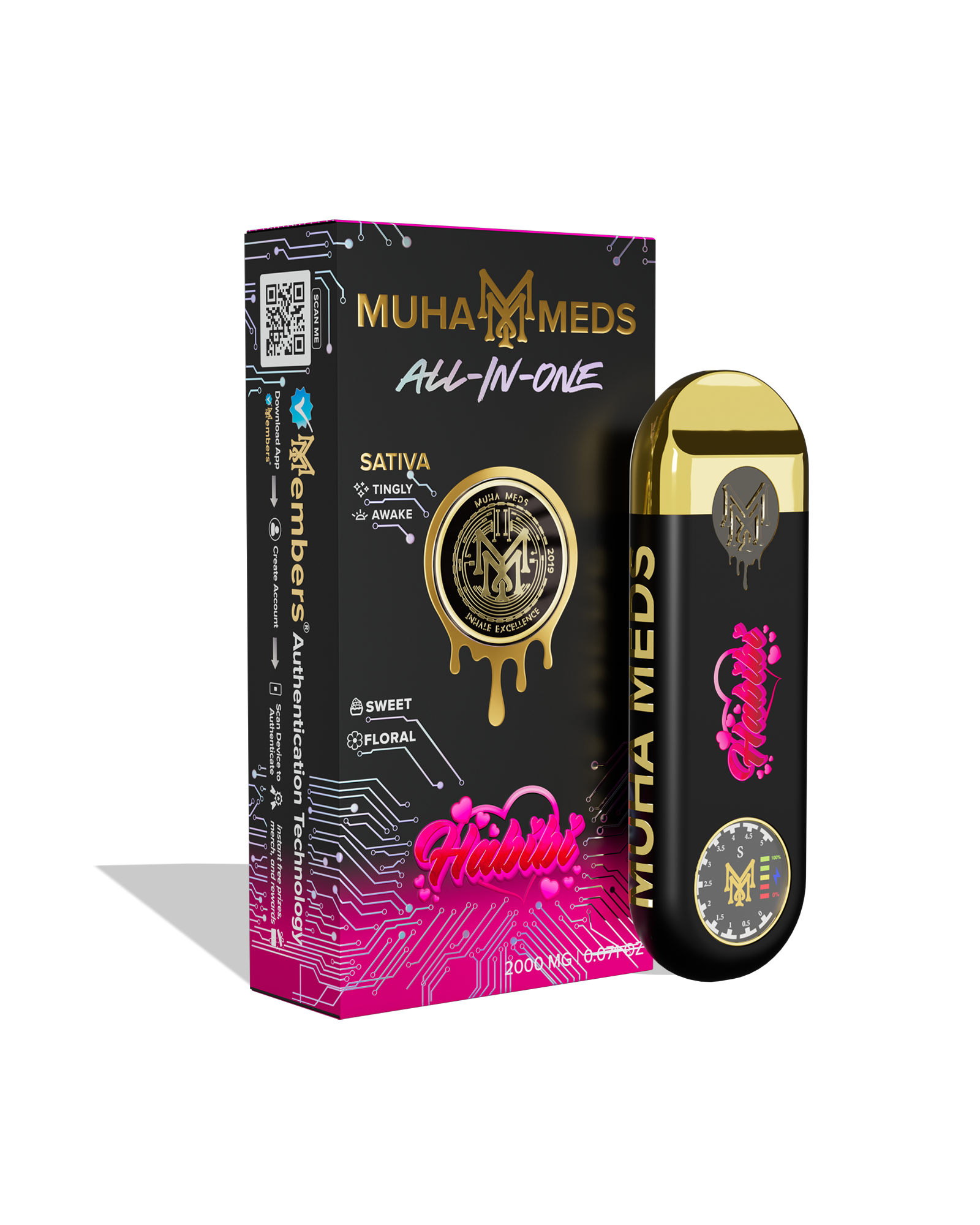 Habibi Disposable Cart 2g, 1 of 1