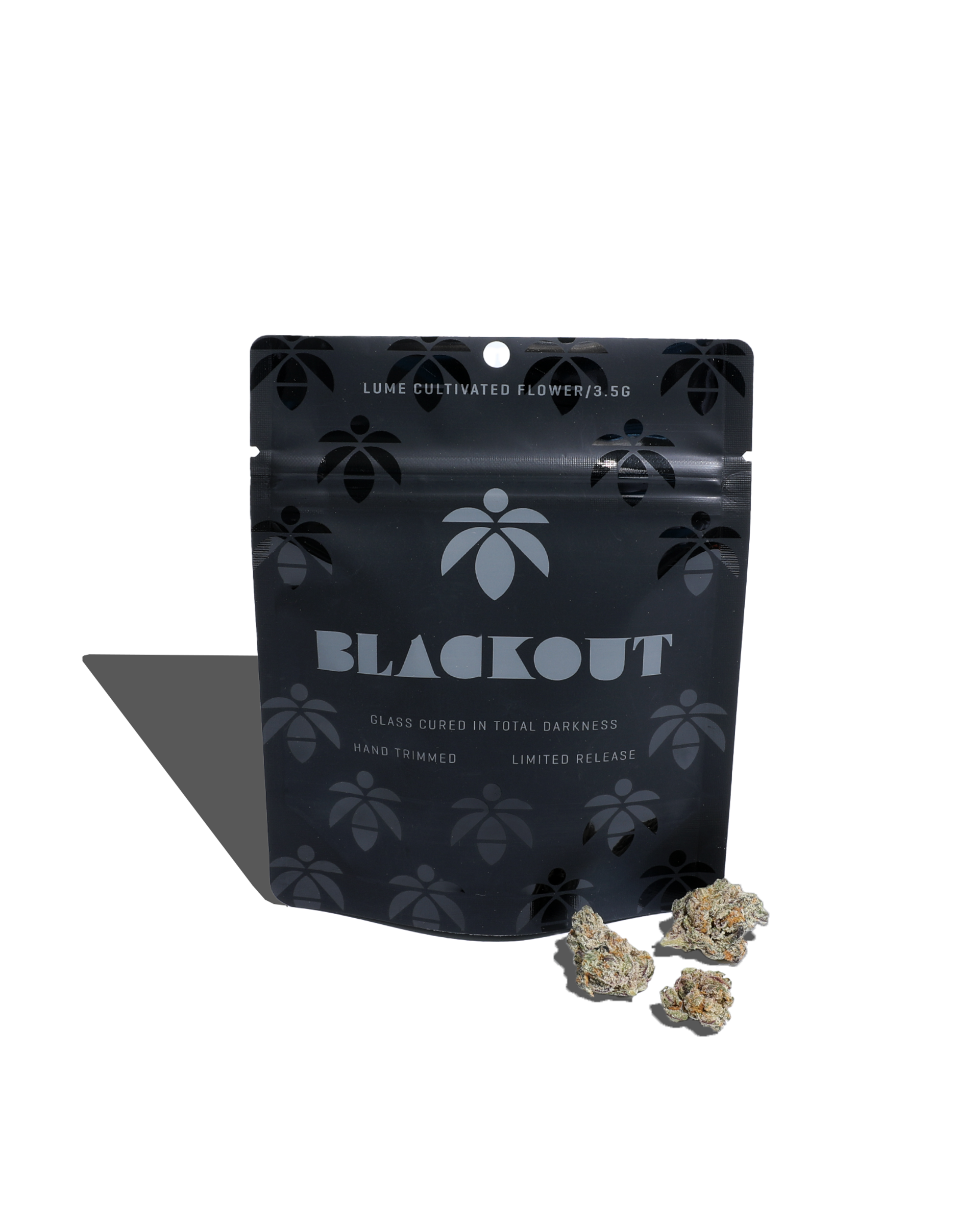Blackout Pancakes Flower