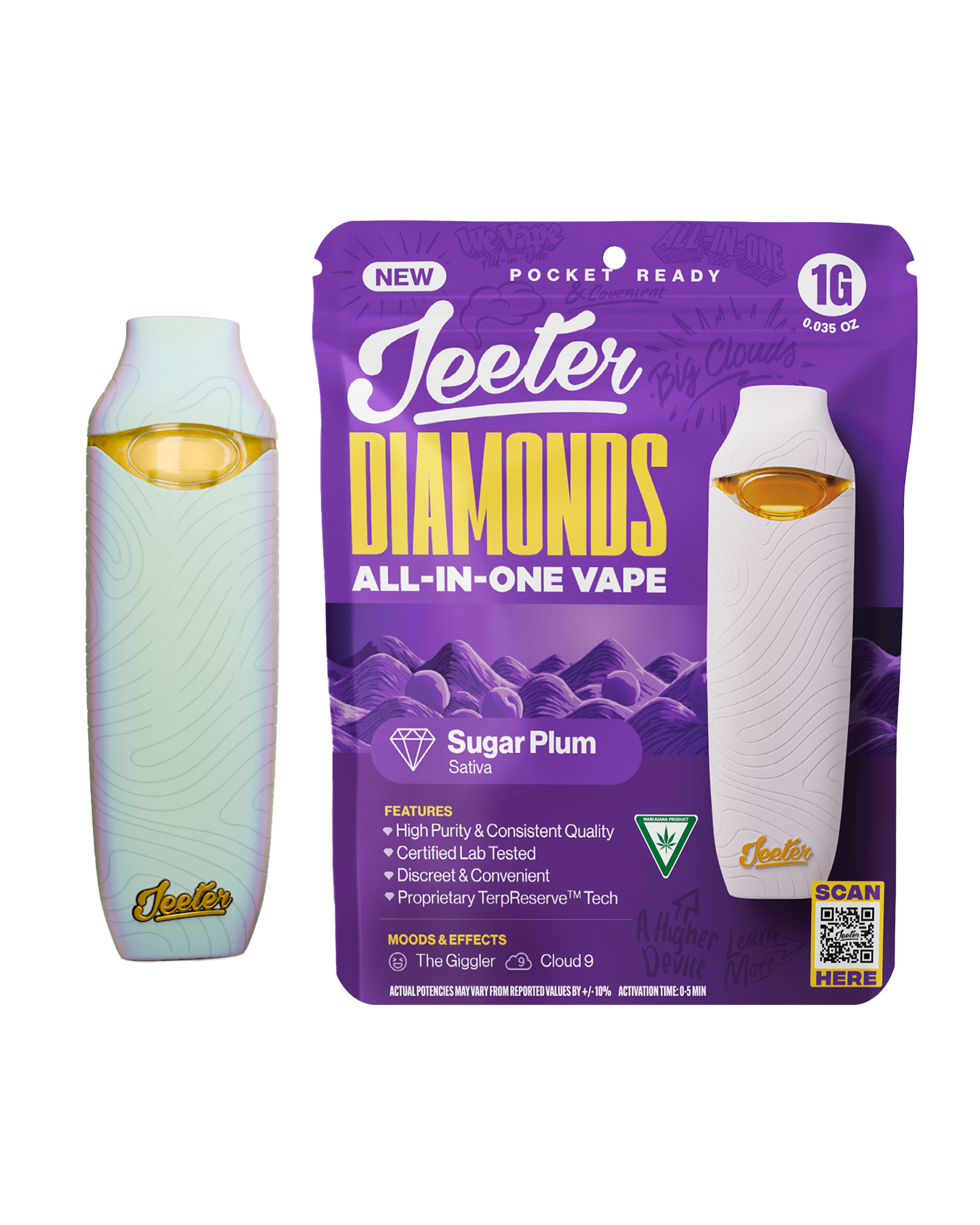 Sugar Plum Disposable Cart 1g, 1 of 1