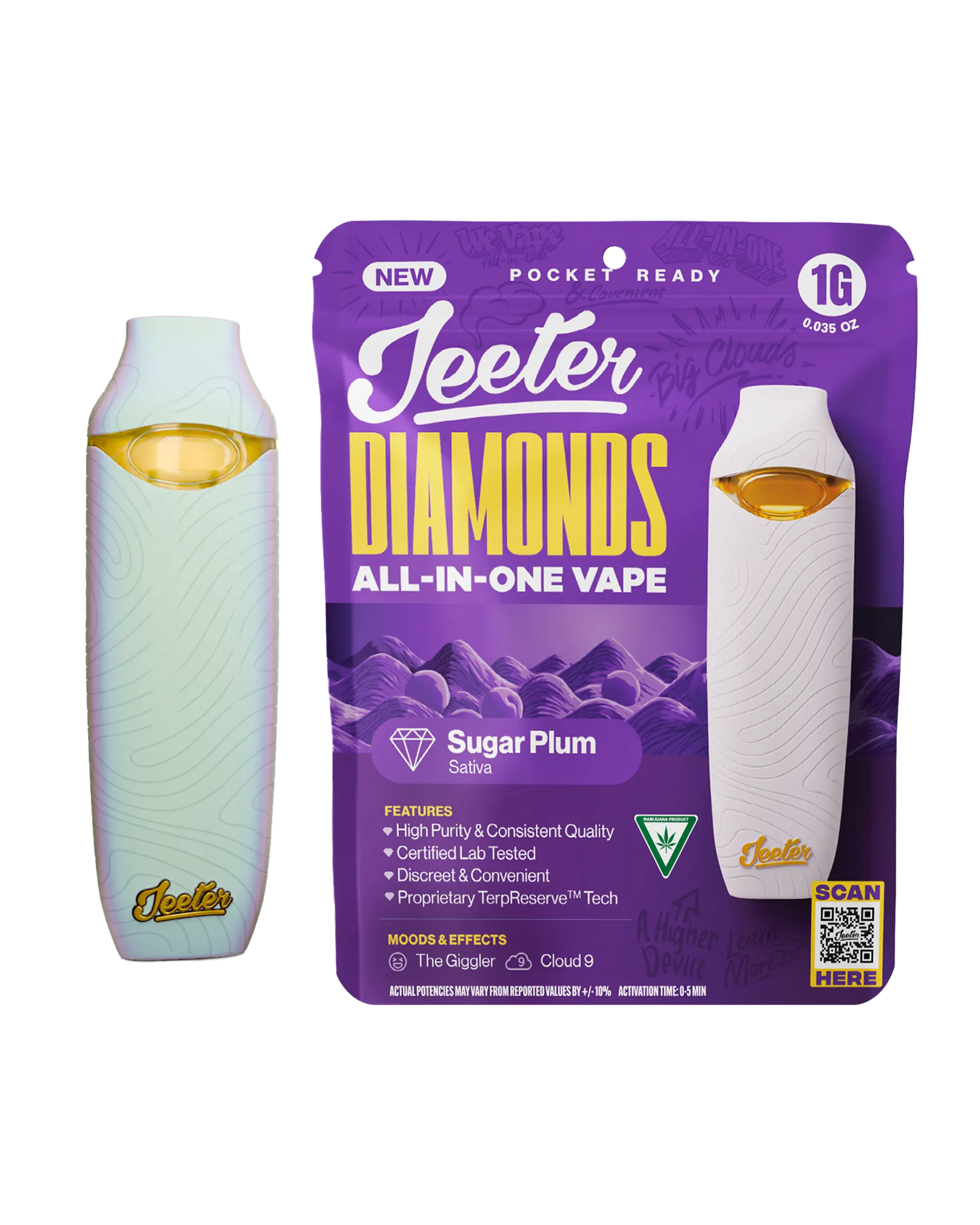 Sugar Plum Disposable Cart 1g