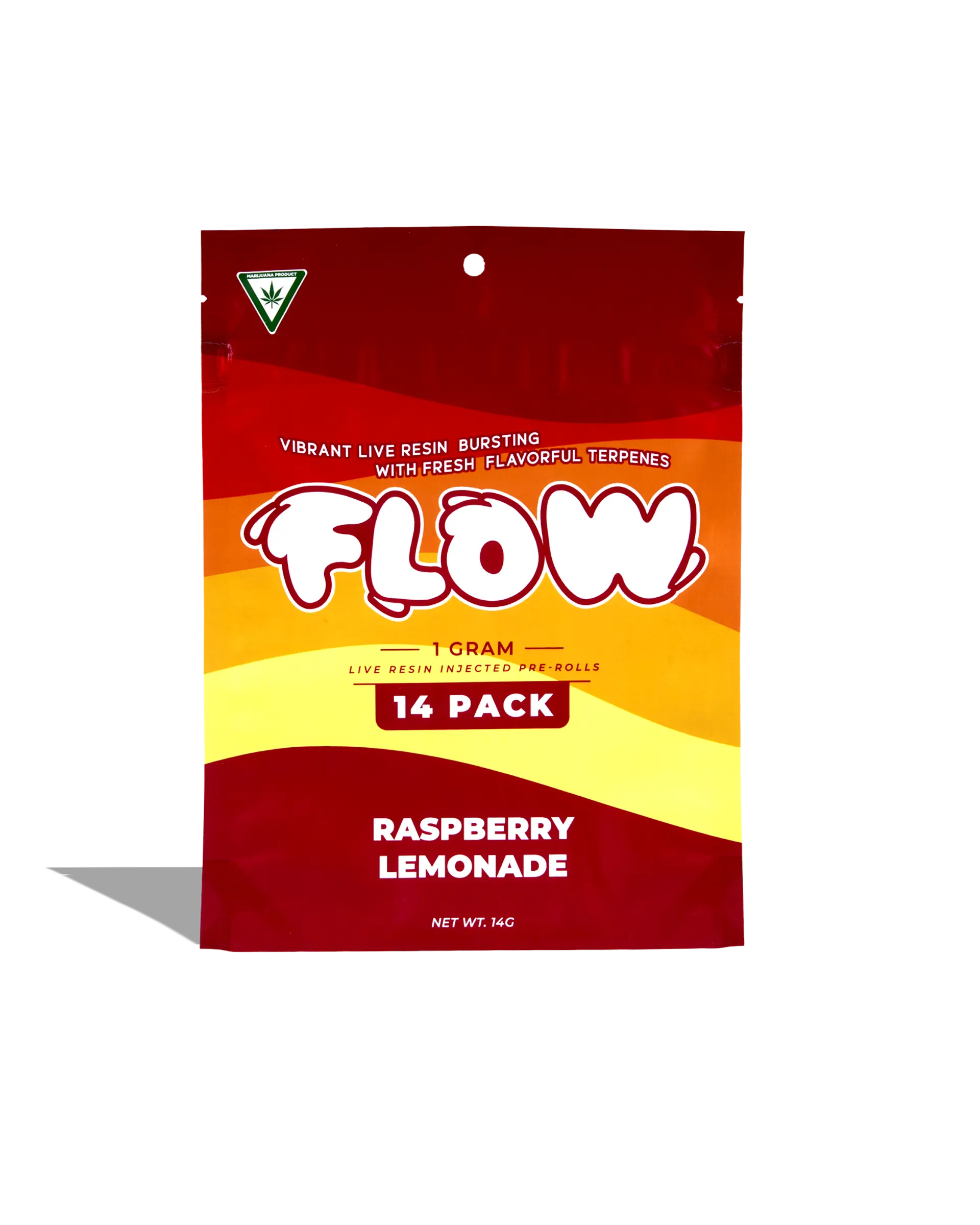 Raspberry Lemonade Live Resin Infused Preroll 14-pack