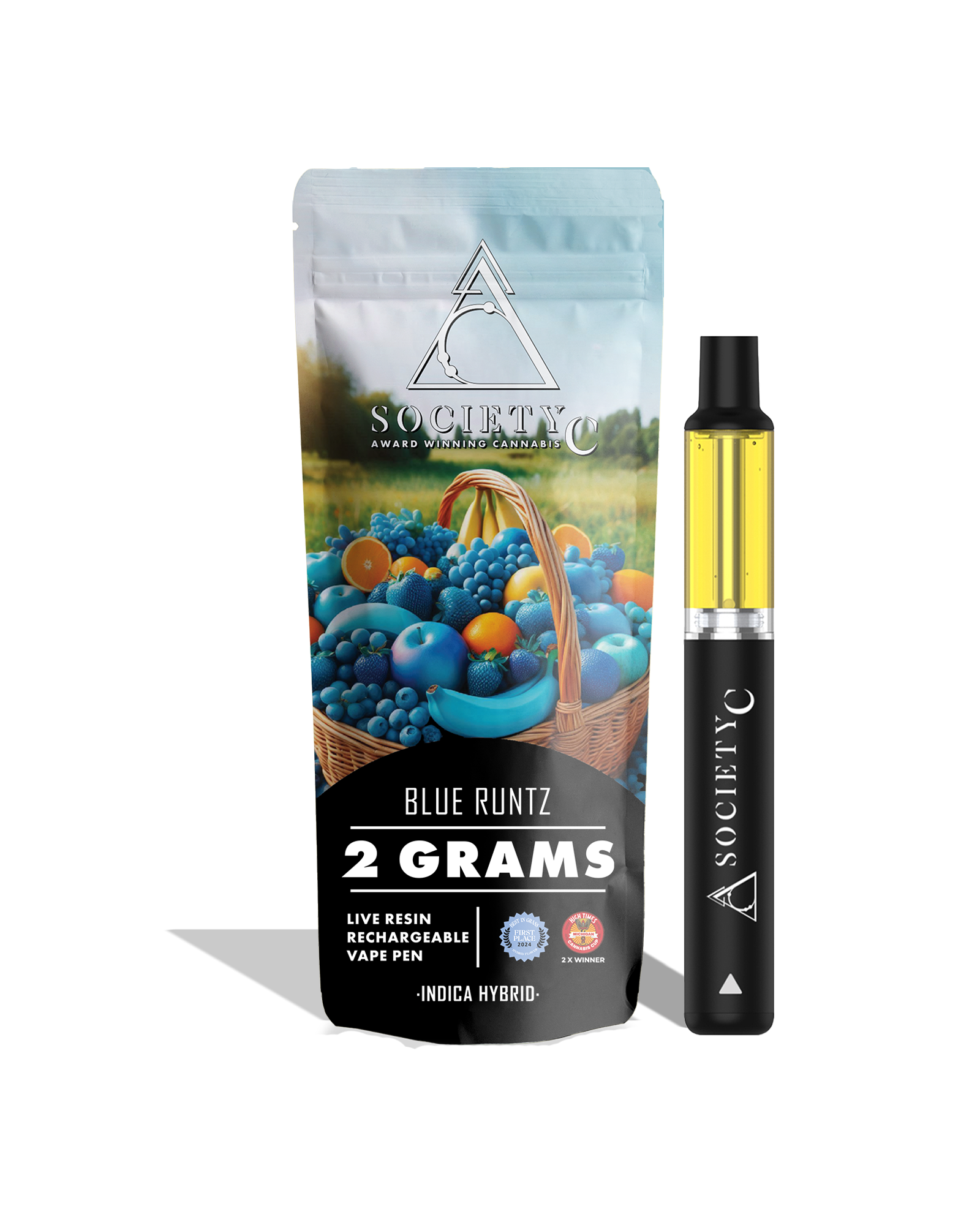 Blue Runtz Live Resin Disposable Cart 2g, 1 of 1