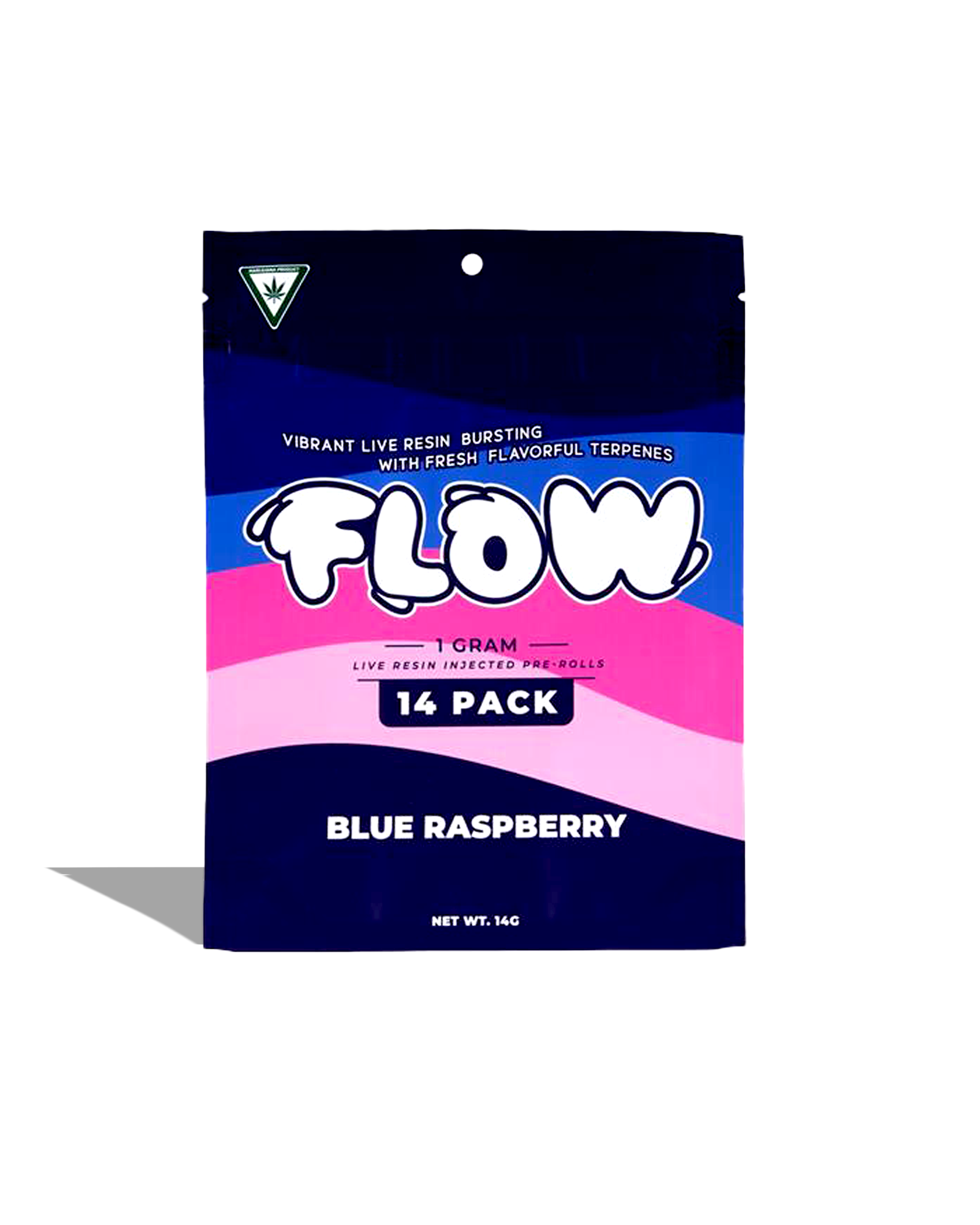 Blue Raspberry Live Resin Infused Preroll 14-pack, 1 of 1