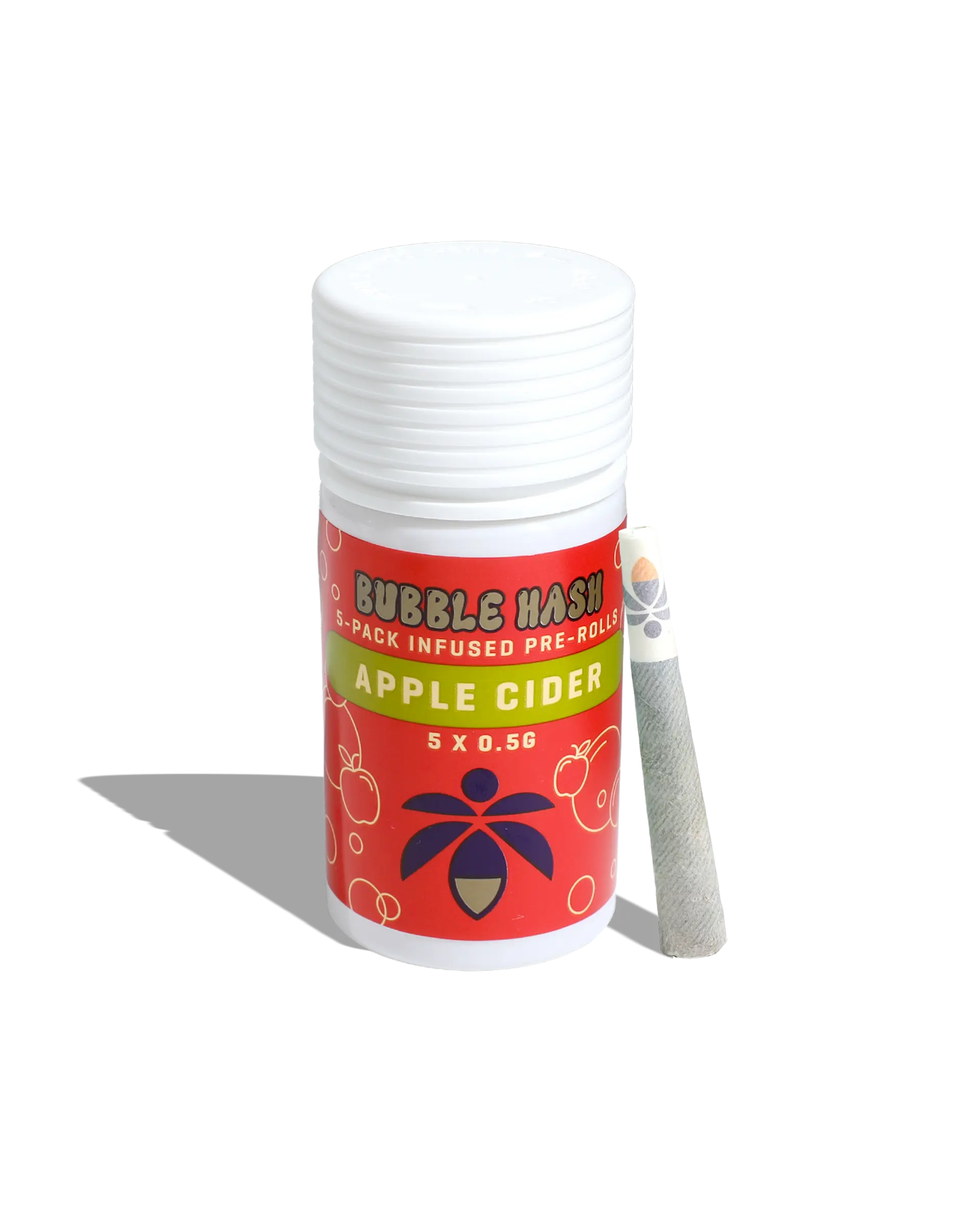 Apple Cider Bubble Hash Infused Preroll 5-pack