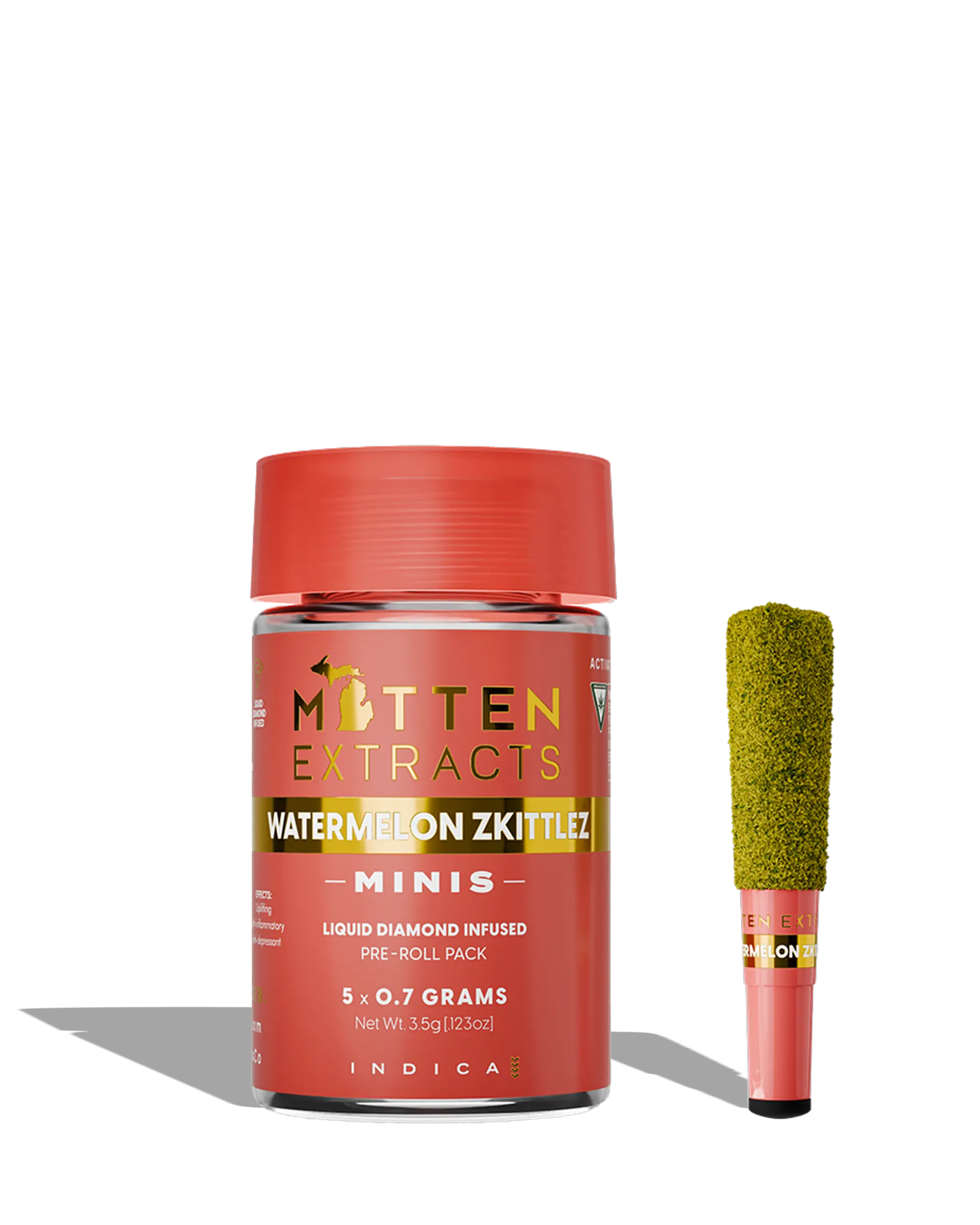 Watermelon Z Infused Preroll 5-pack