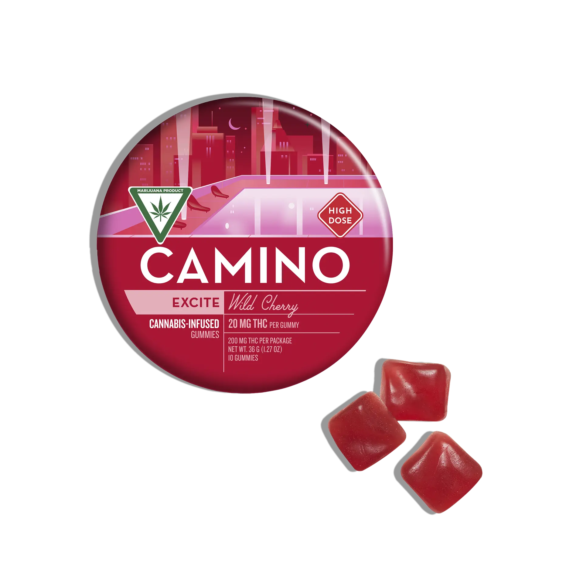 Wild Cherry Gummies 10x20mg