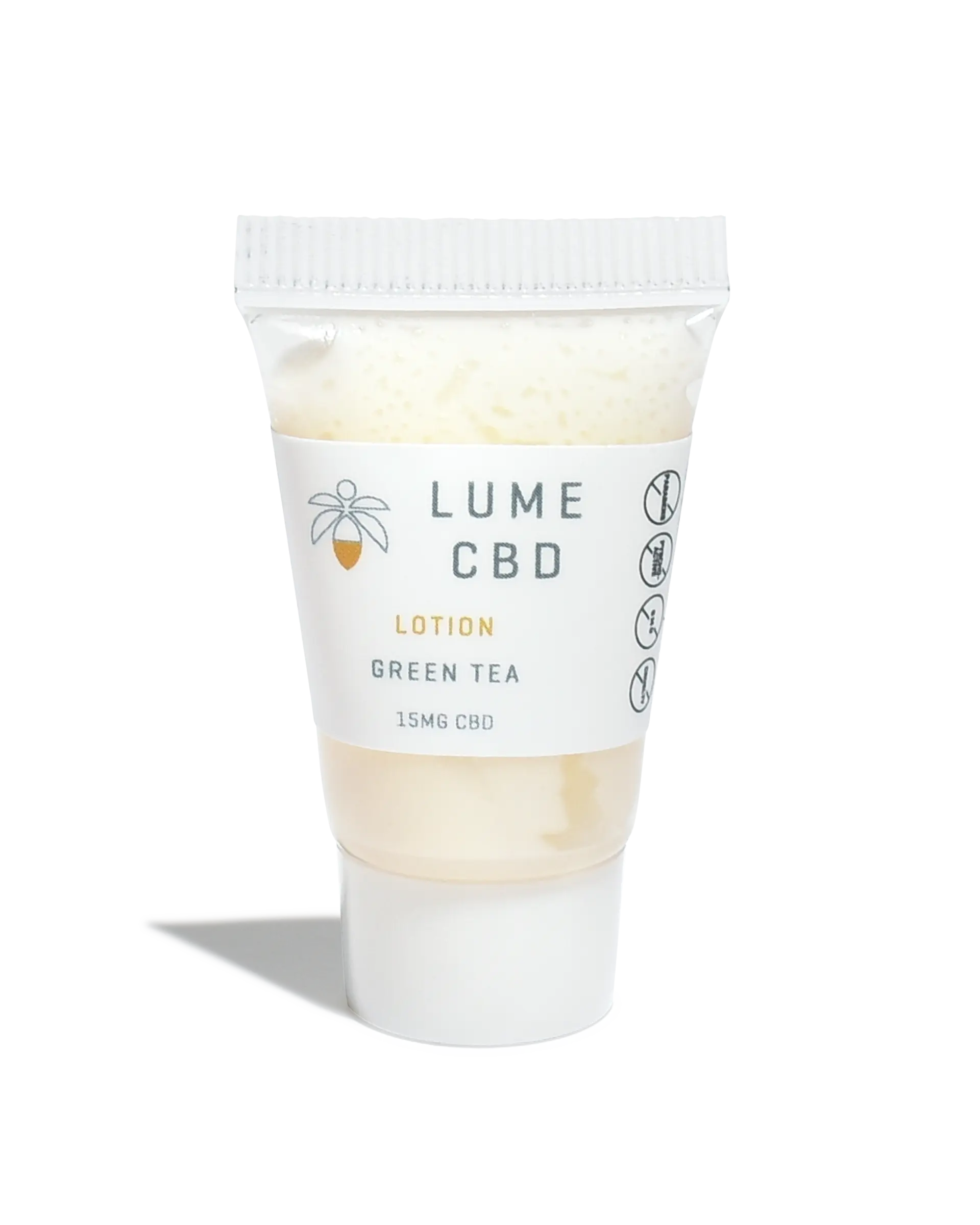CBD Lotion Sample - Green Tea - 15mg
