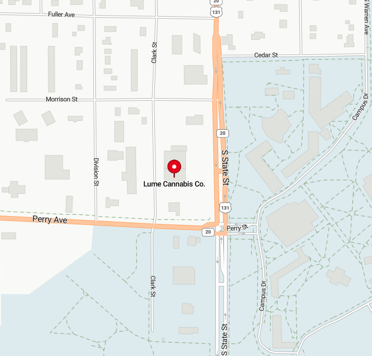Lume Cannabis Co location in Big Rapids MI
