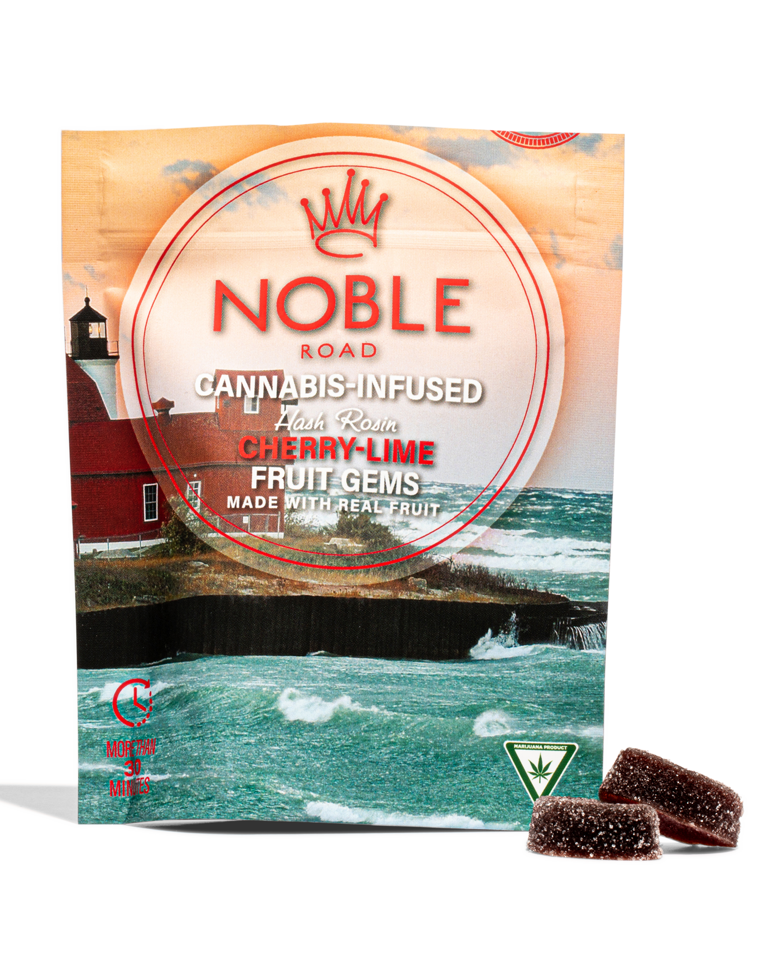 Cherry Lime Fruit Gems 10x10mg, 2 of 3