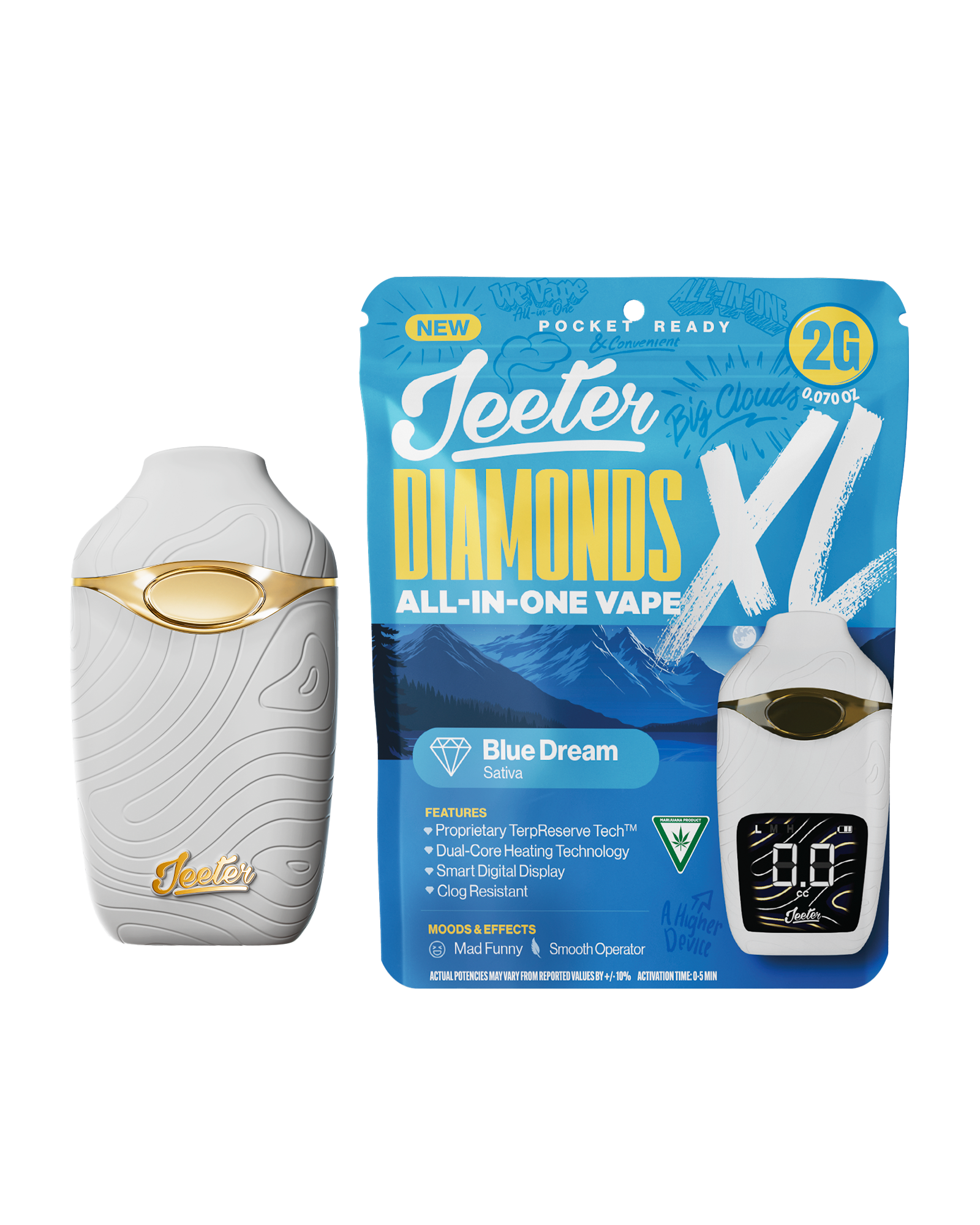 Blue Dream Disposable Cart 2g, 1 of 1