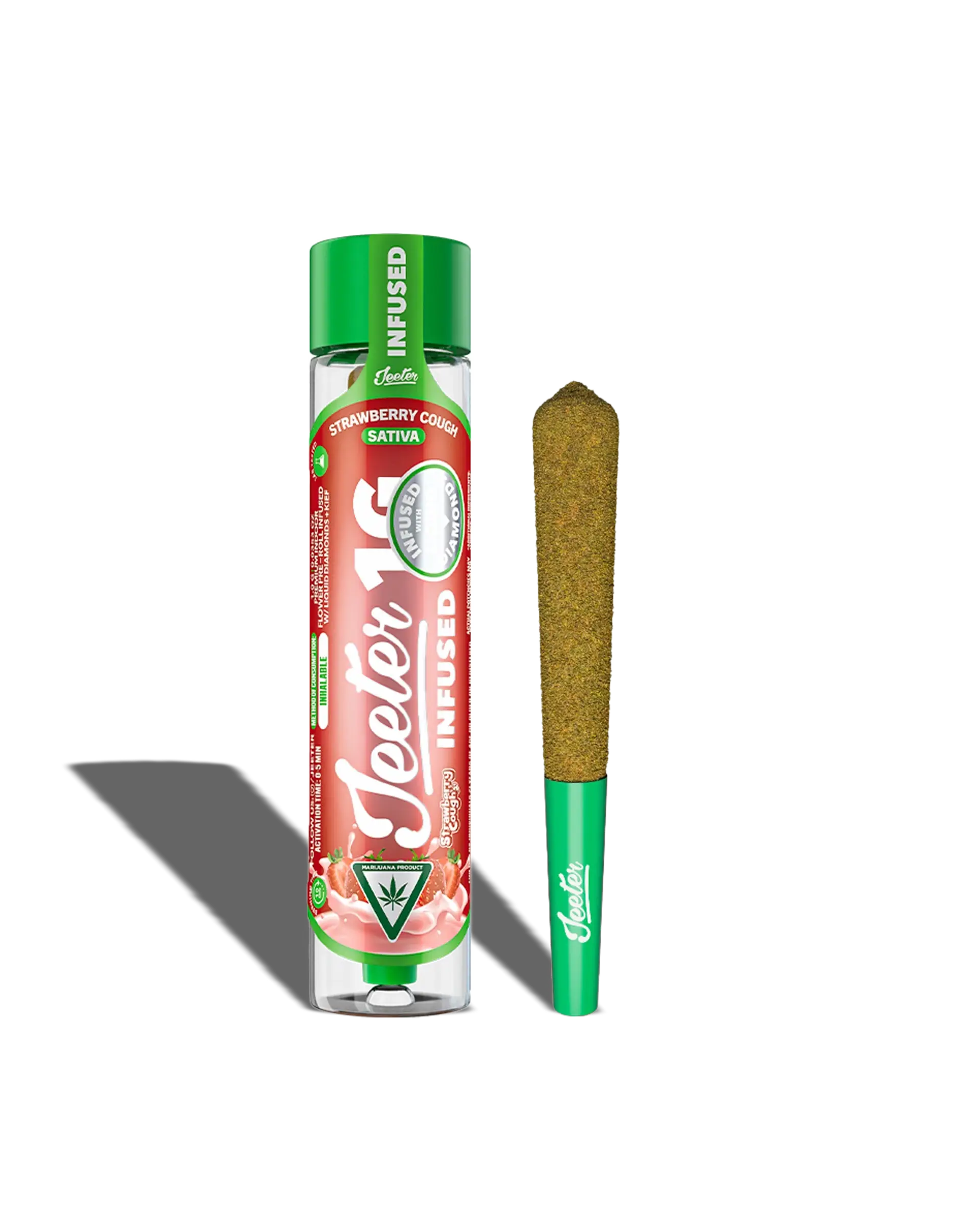 Jeeter Strawberry Cough Infused Preroll 1g