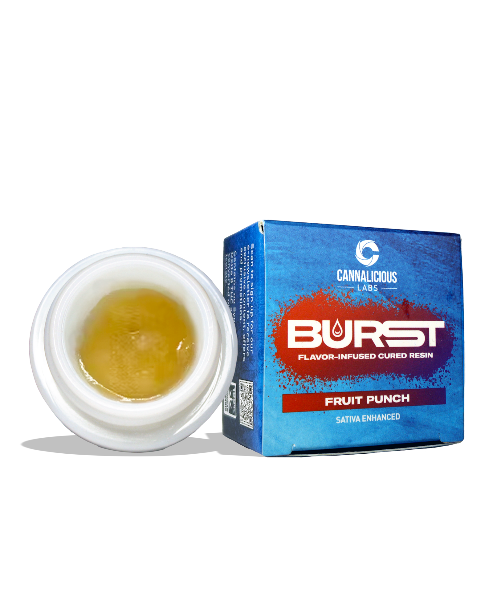 Fruit Punch Burst Cured Resin 2g, 1 of 1