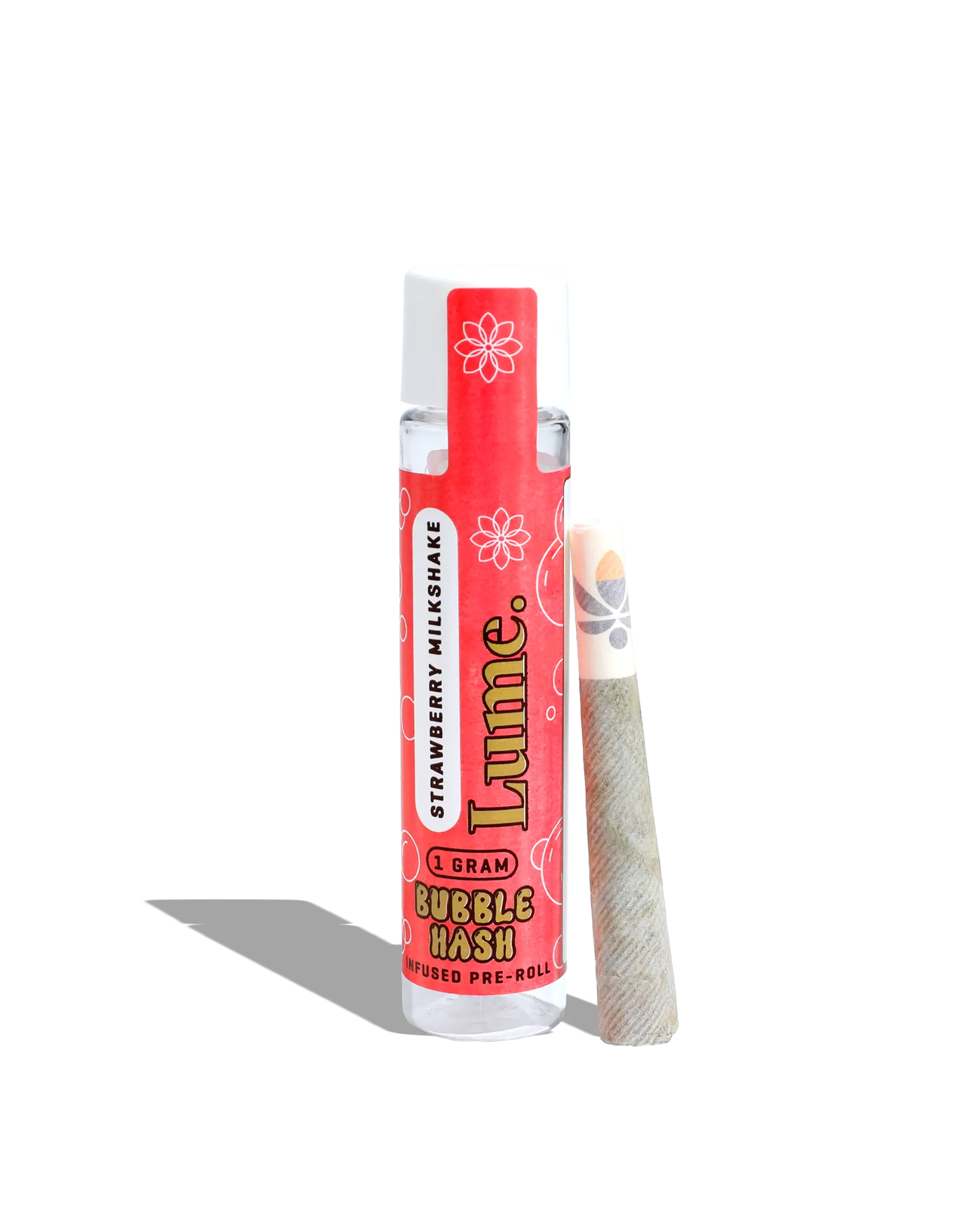 Strawberry Milkshake Bubble Hash Infused Preroll 1g