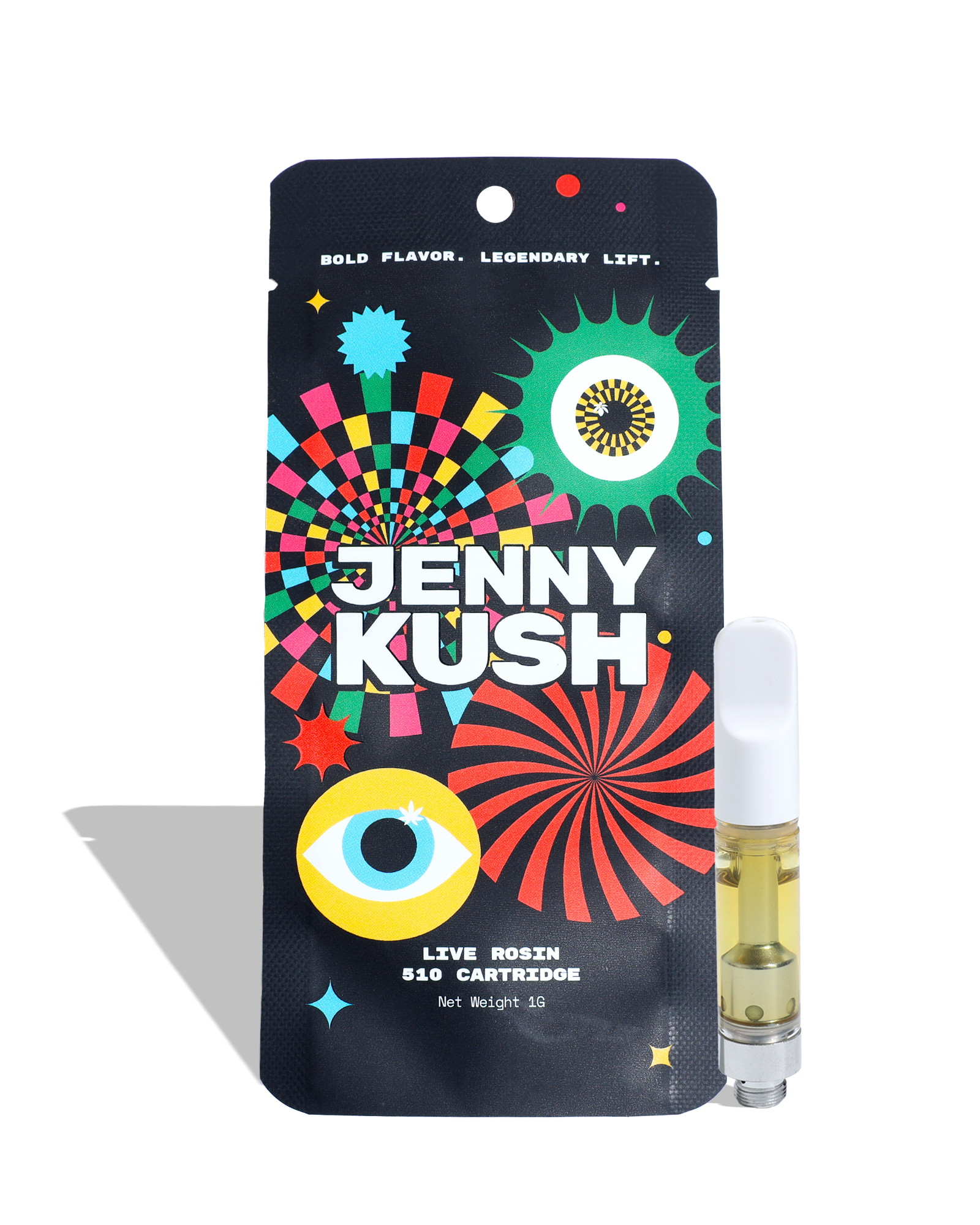 Jenny Kush Live Rosin Cart 1g, 1 of 1