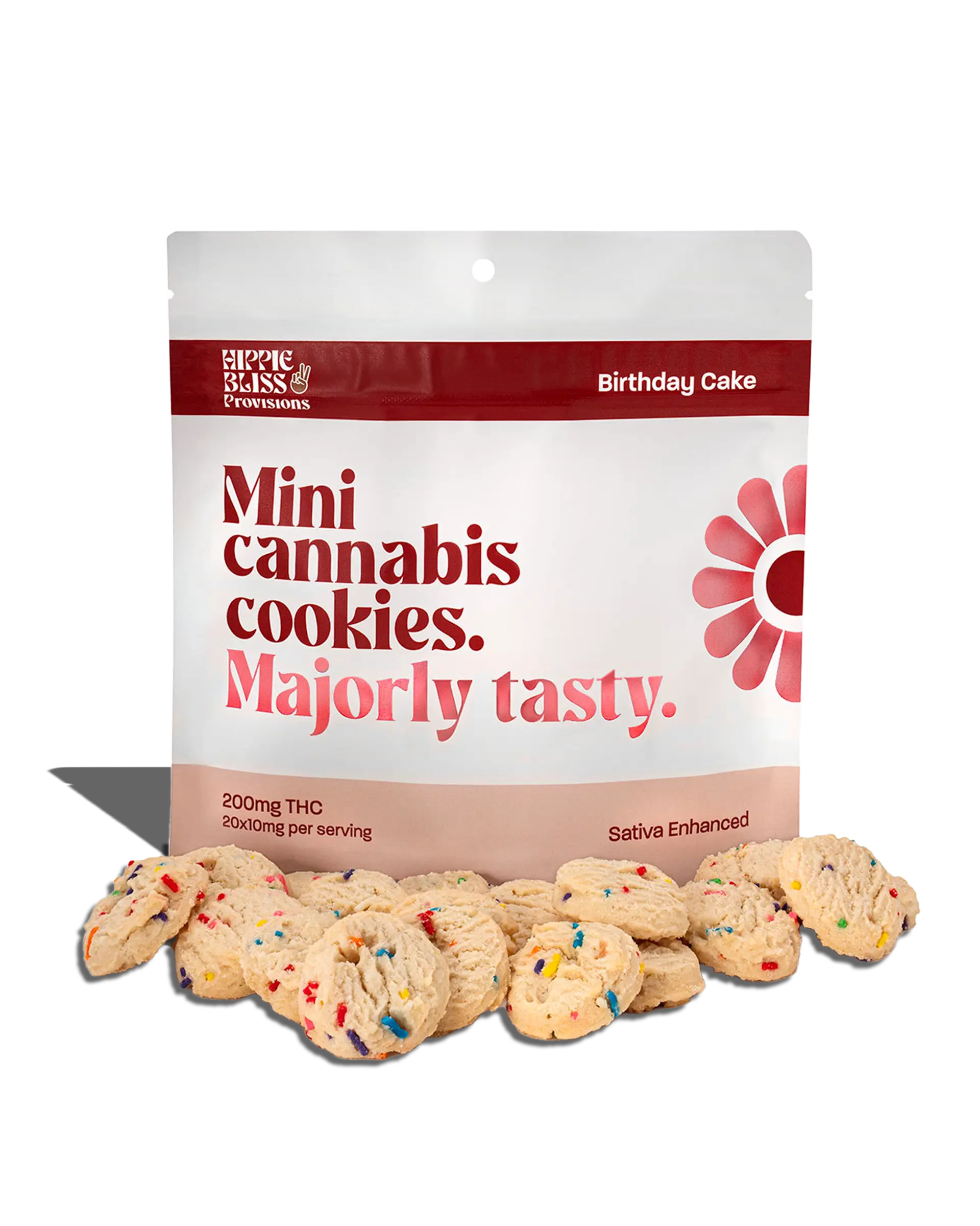 Birthday Cake Mini Cookies 200mg
