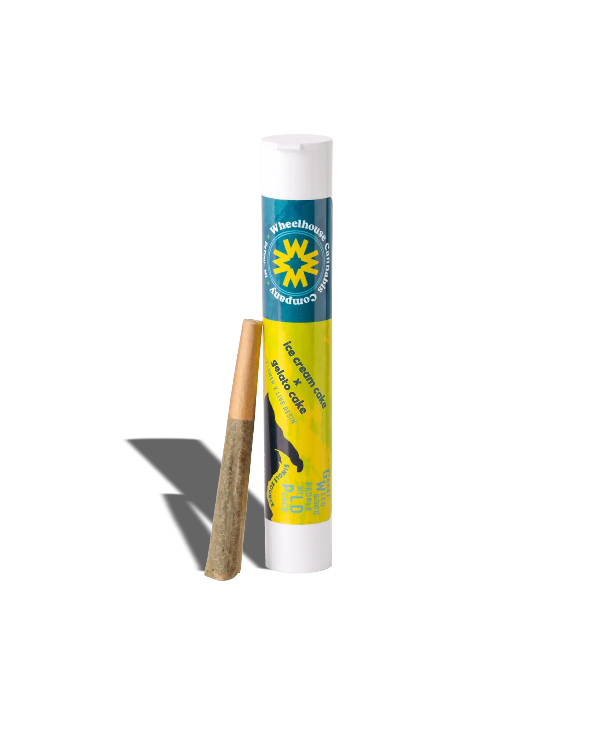 Ice Cream Cake X Gelato Cake Live Resin Infused Preroll 1g