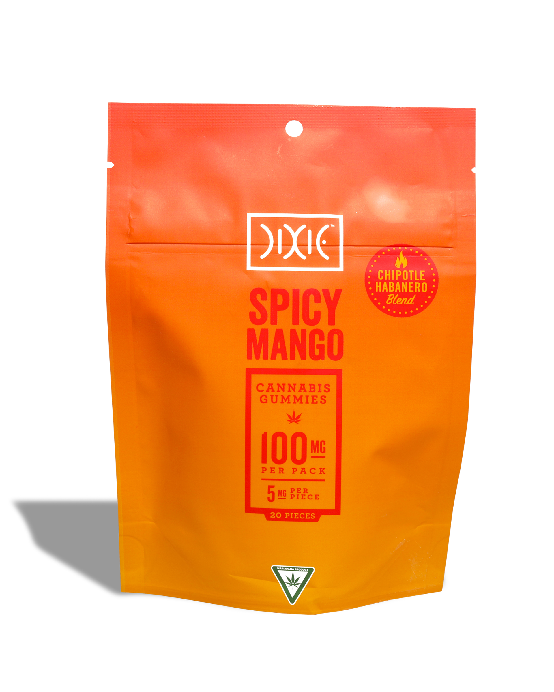 Spicy Mango Gummies 20x5mg, 1 of 3