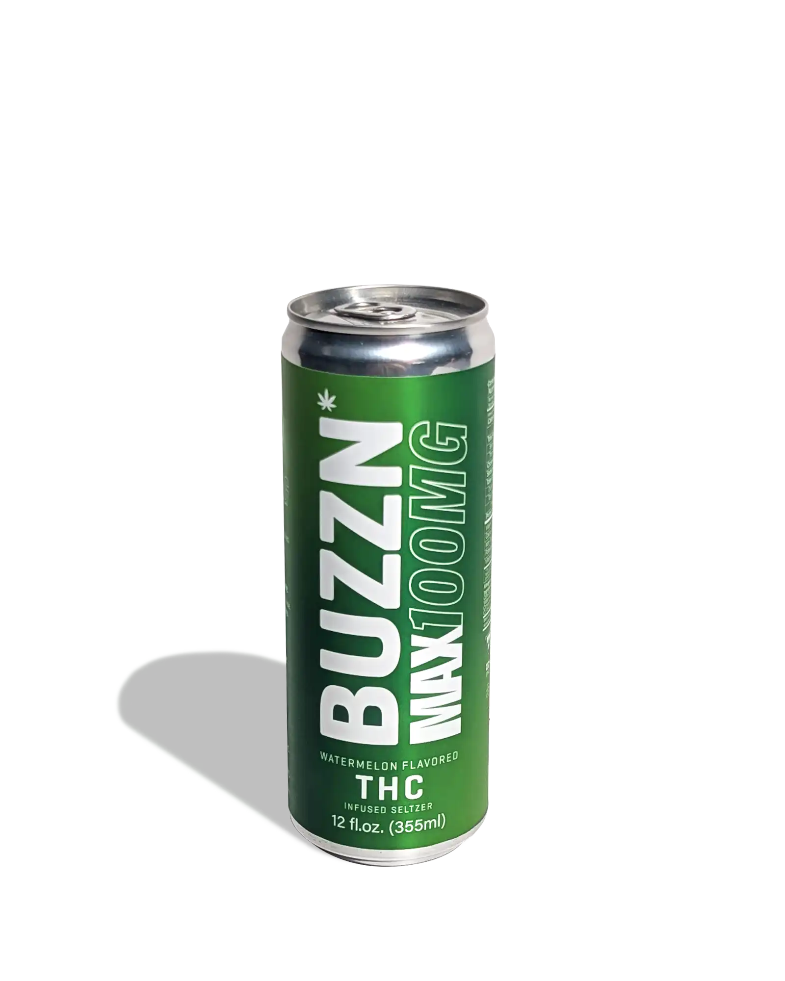 Buzzn Max Watermelon Seltzer 100mg, 1 of 2
