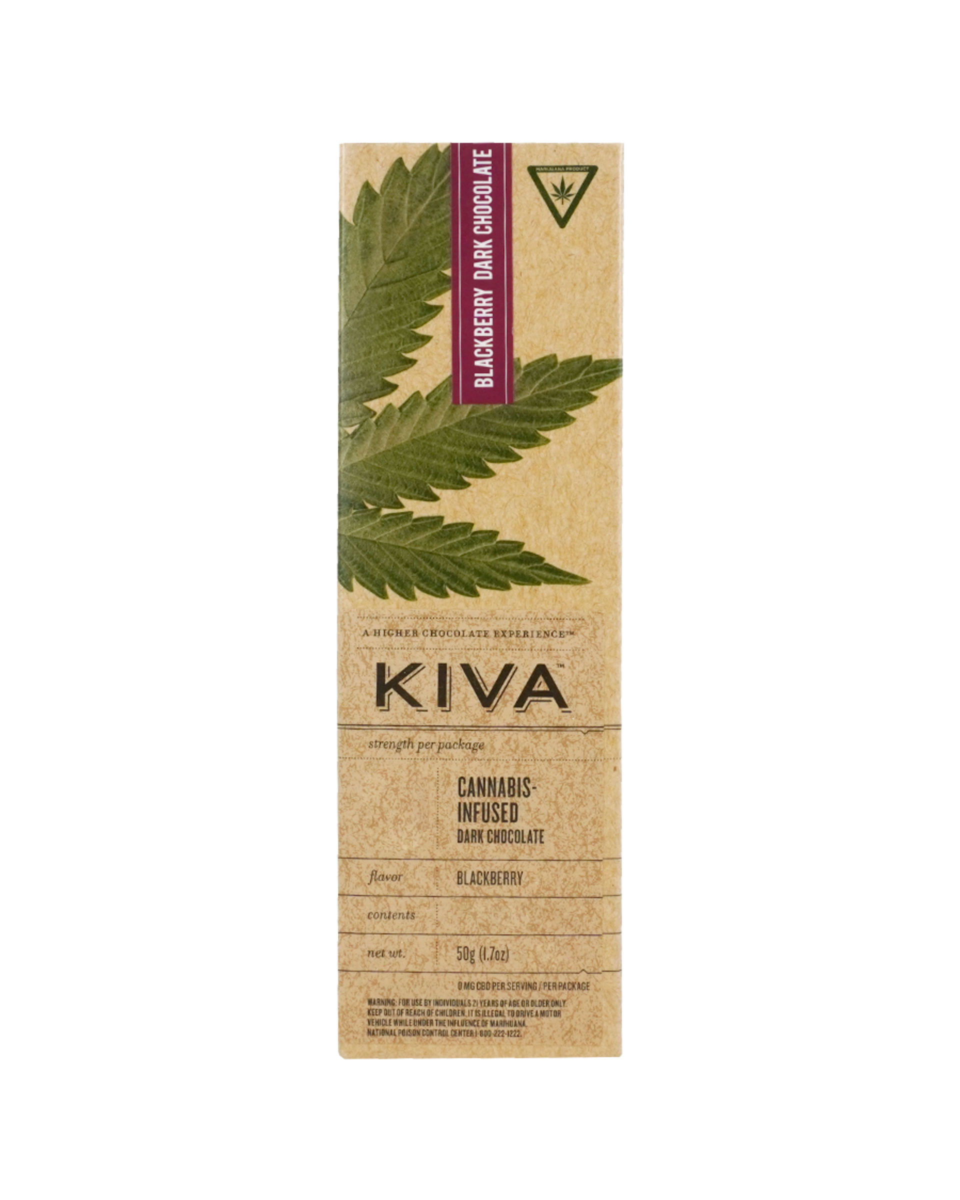 Blackberry Chocolate Bar 100mg